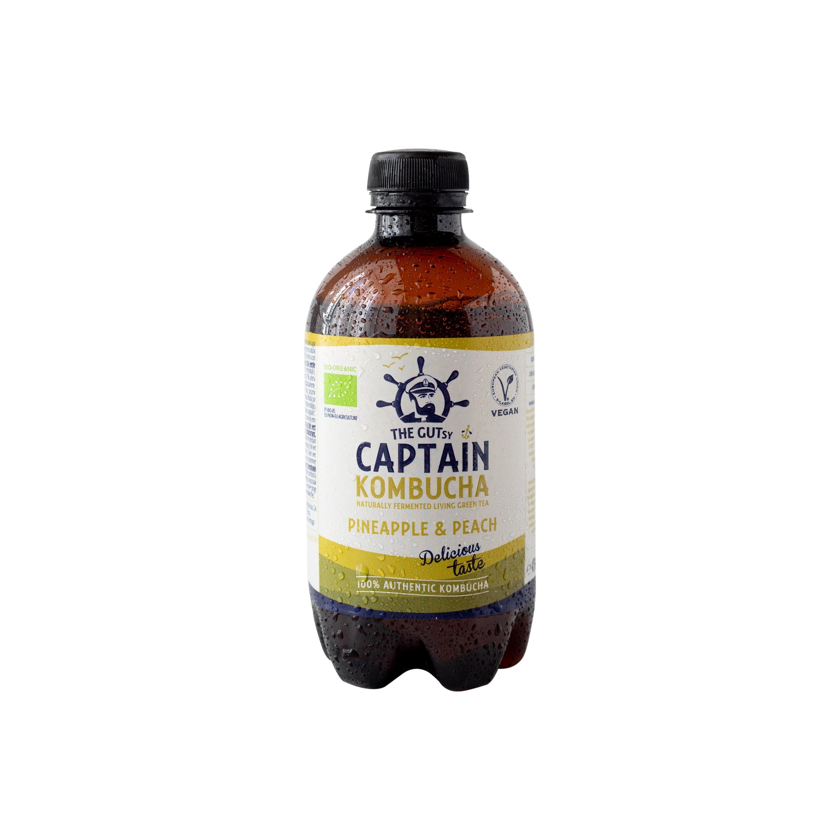Captain Kombucha Ananas in Breskev 400 ml