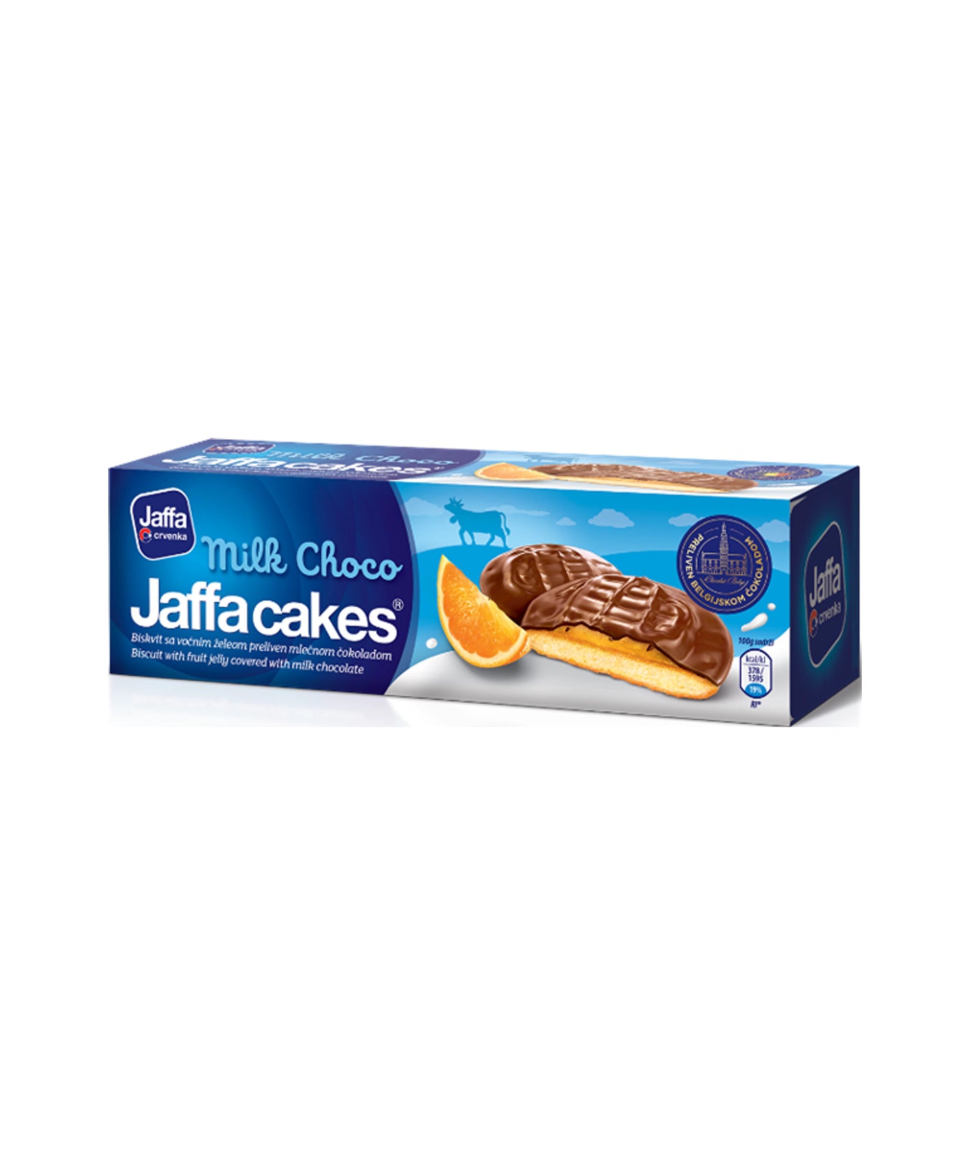 Jaffa  Keks Mlečna Čokolada 158 g