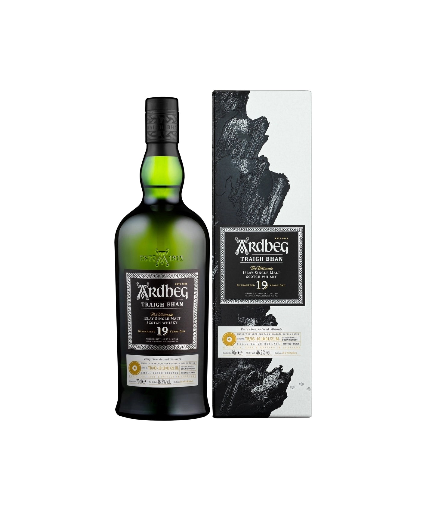 Ardbeg 19 YO Traigh Bhan  0,7 L V škatli