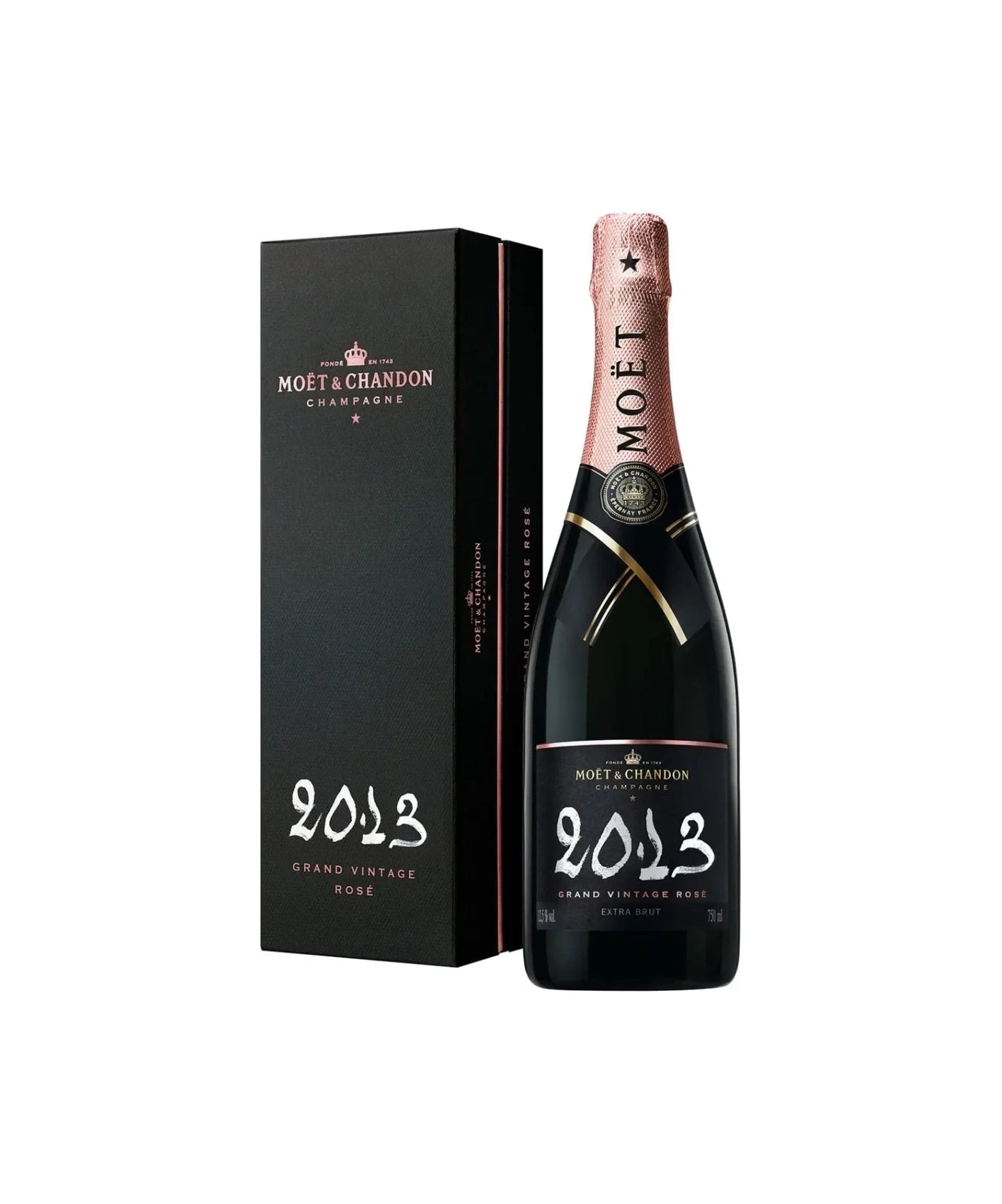 Moët & Chandon Rosé Grand Vintage 2013 0,75 L V škatli