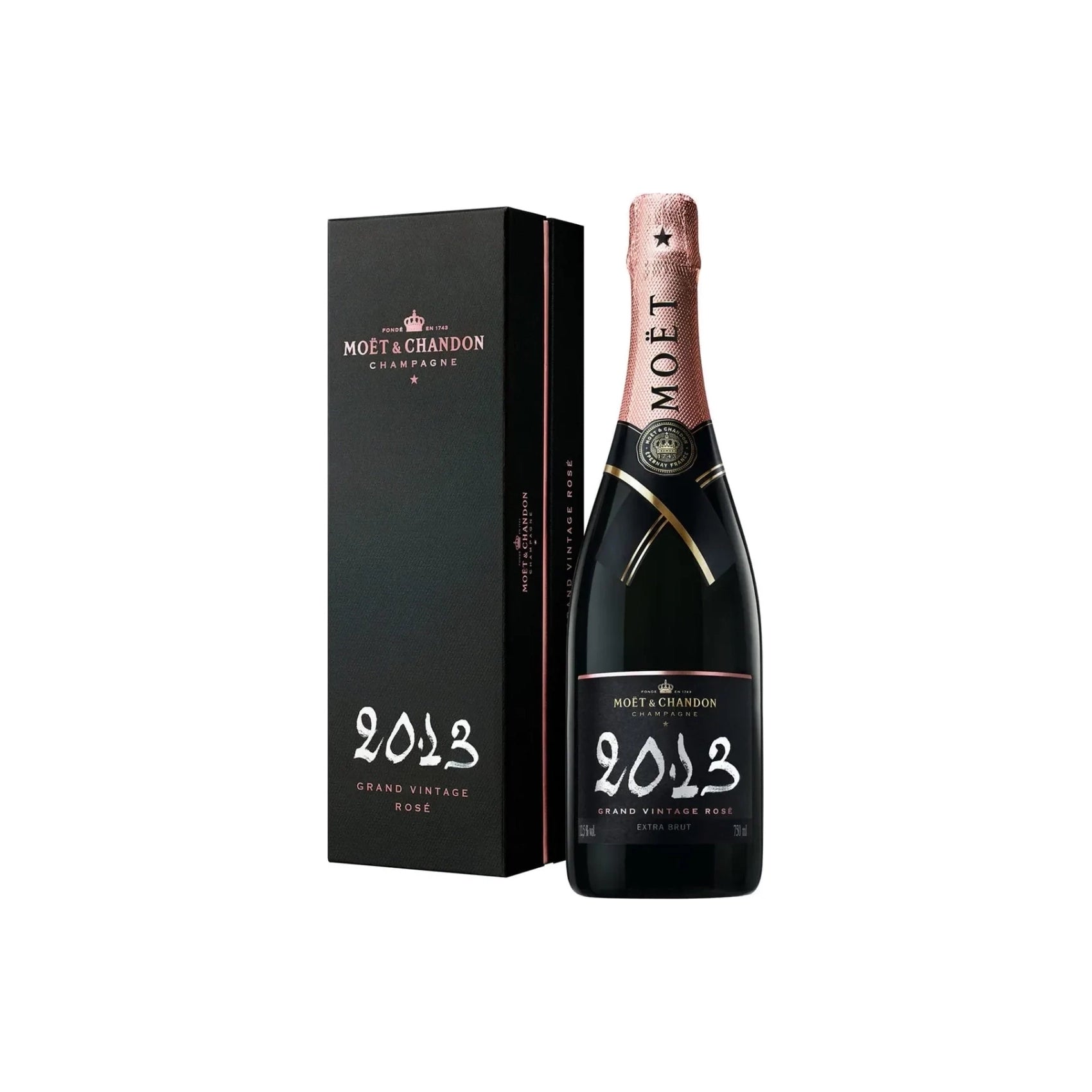 Moët & Chandon Rosé Grand Vintage 2013 0,75 L V škatli