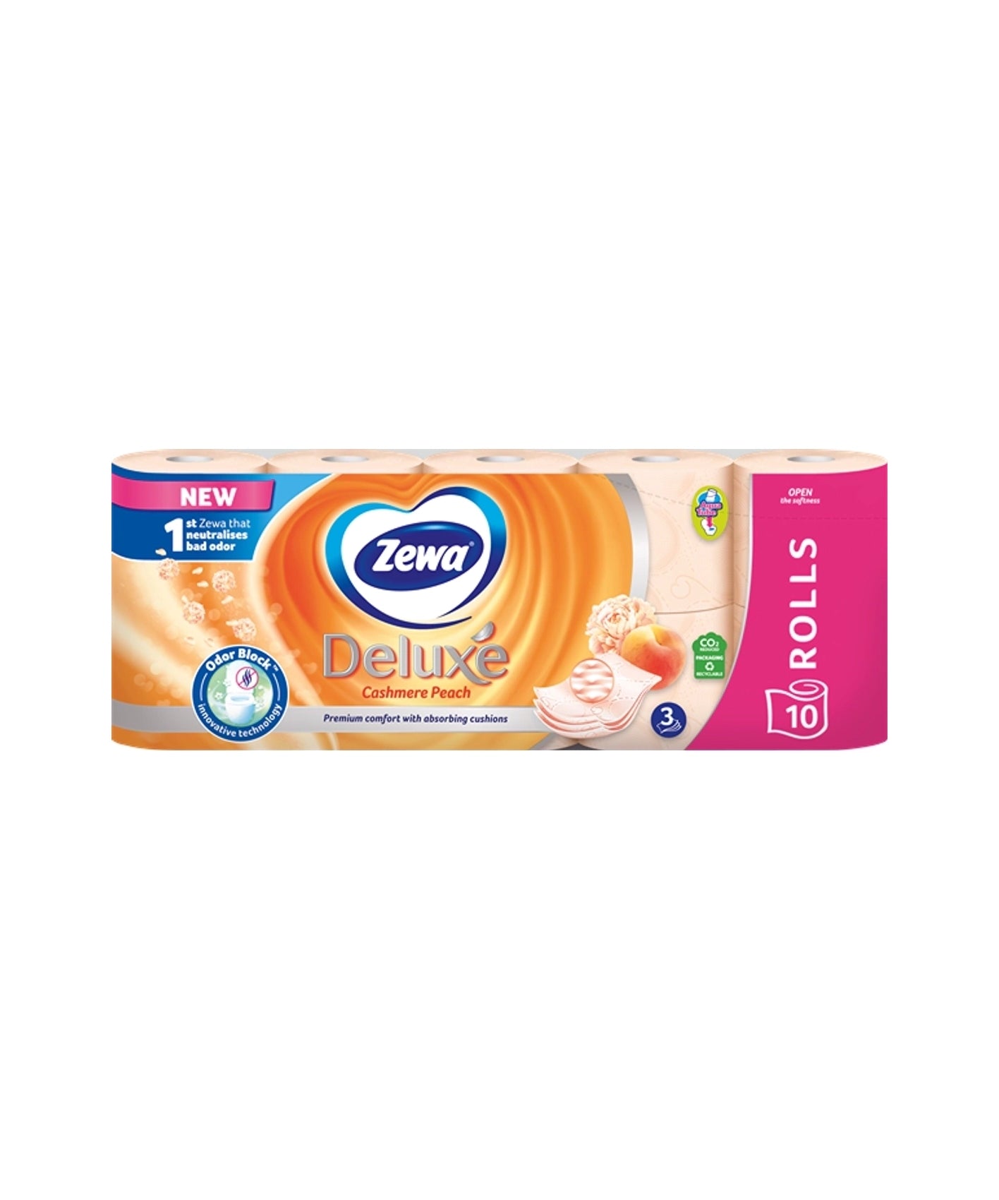 Zewa  Deluxe Toaletni Papir vonj Breskve 10 rolic