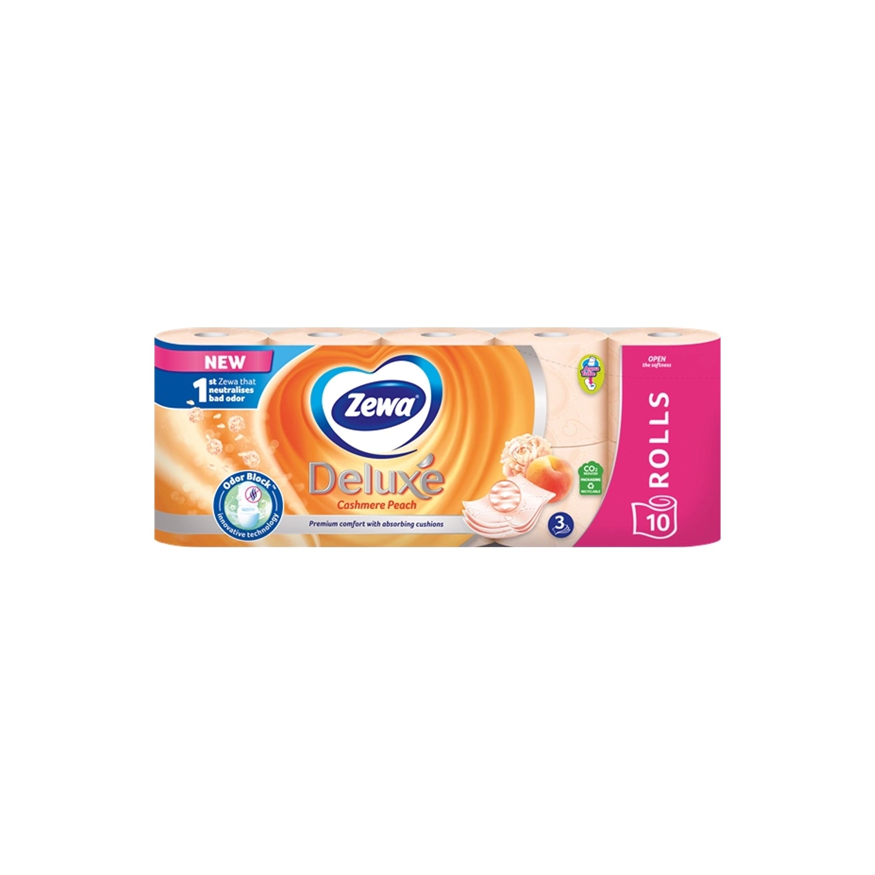 Zewa  Deluxe Toaletni Papir vonj Breskve 10 rolic