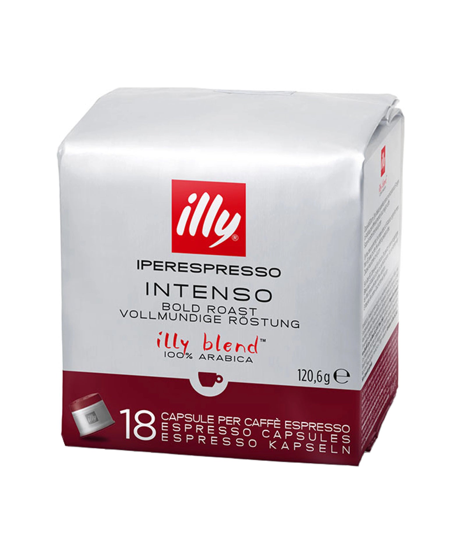Illy Kava v kapsulah IE CUBE / Intenso