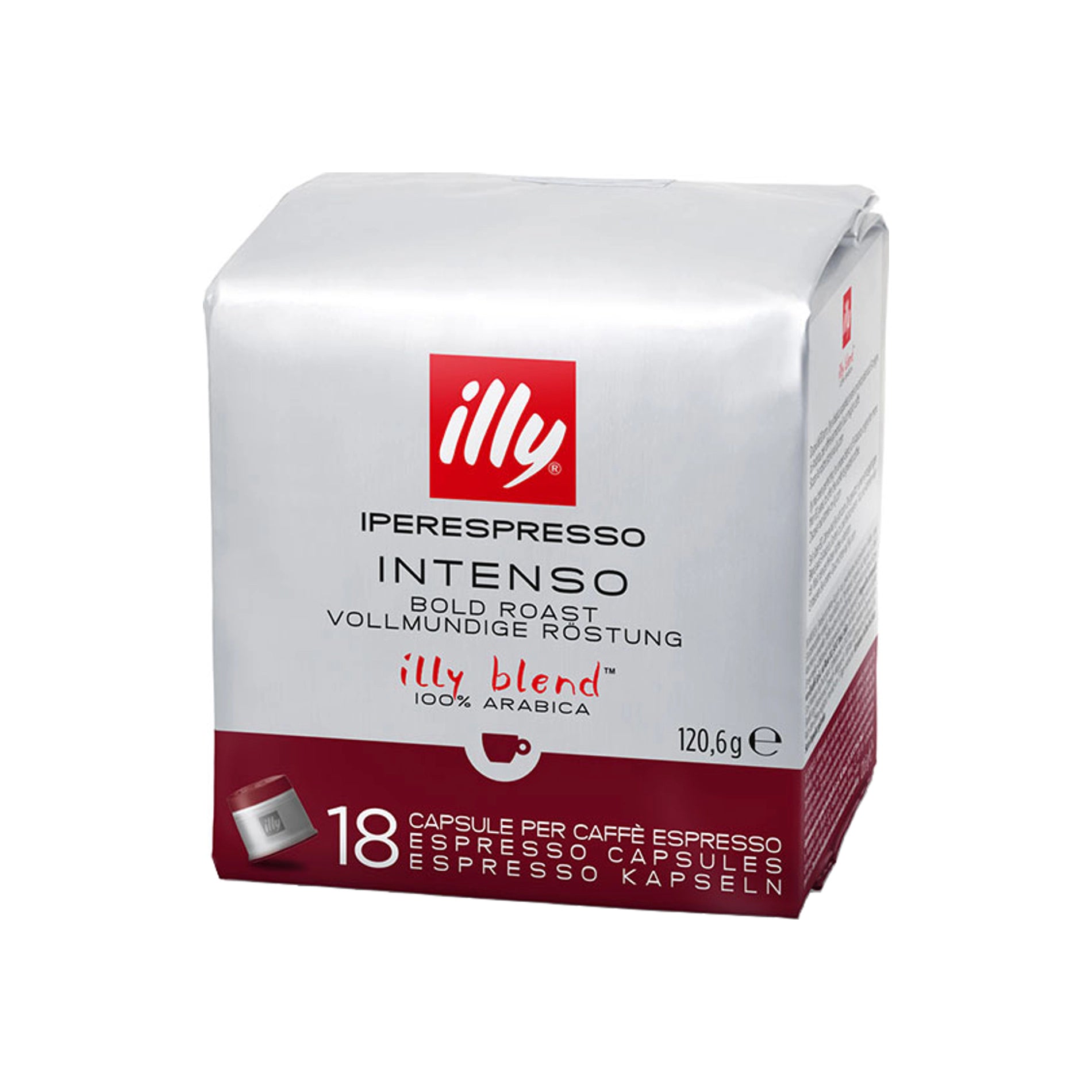 Illy Kava v kapsulah IE CUBE / Intenso