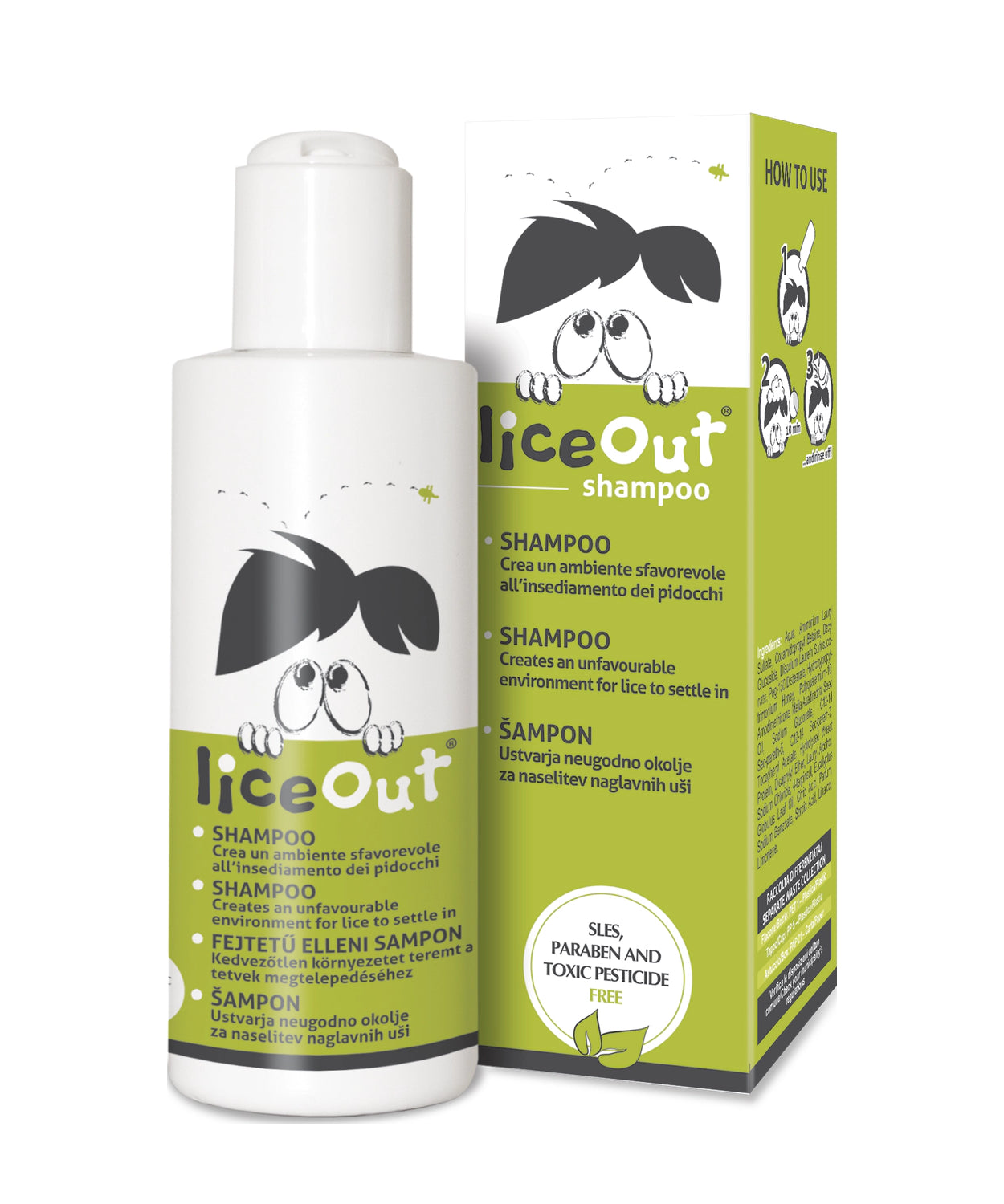 Ekuberg  Lice Out Šampon Proti Ušem / 125 ml
