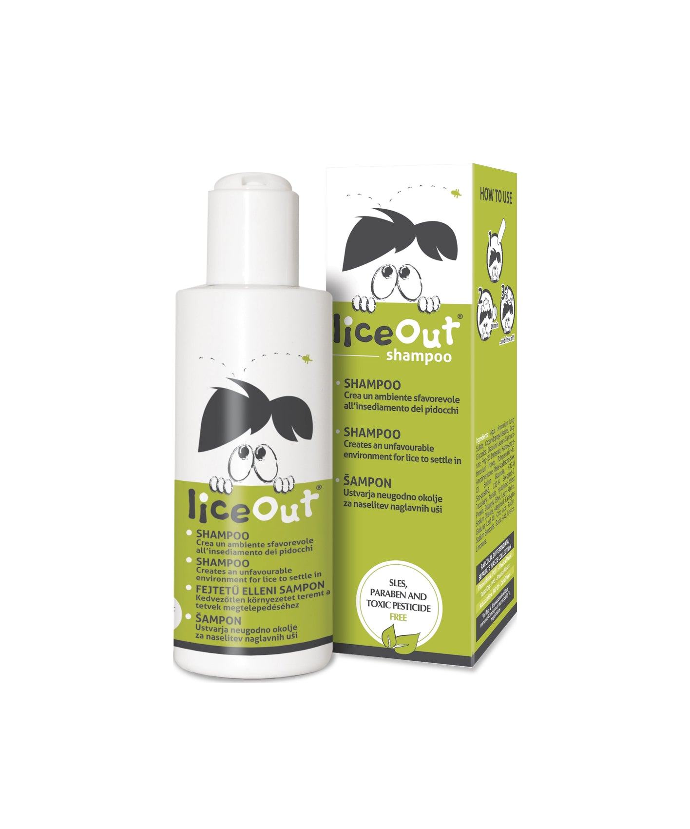 Ekuberg  Lice Out Šampon Proti Ušem 125 ml