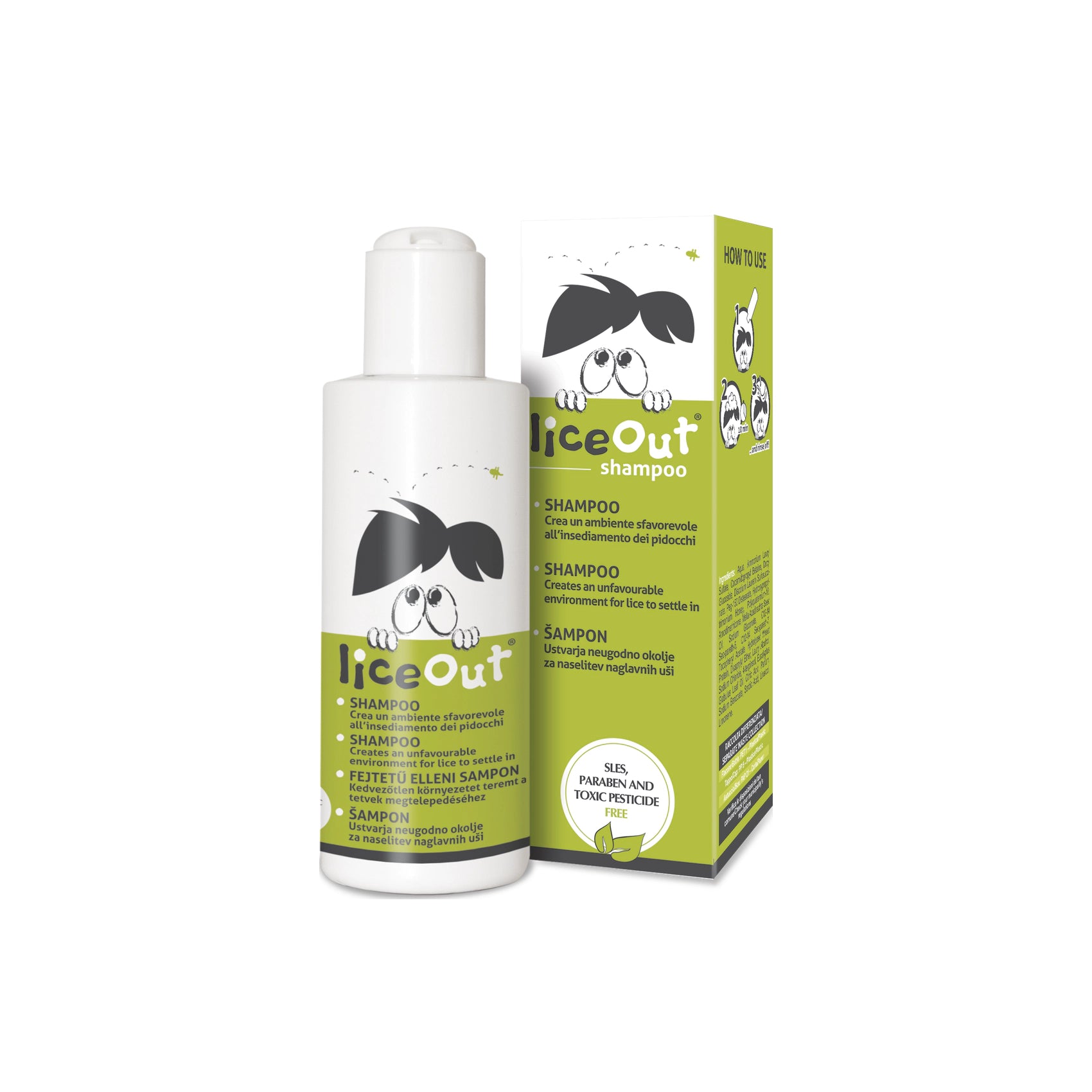 Ekuberg  Lice Out Šampon Proti Ušem 125 ml