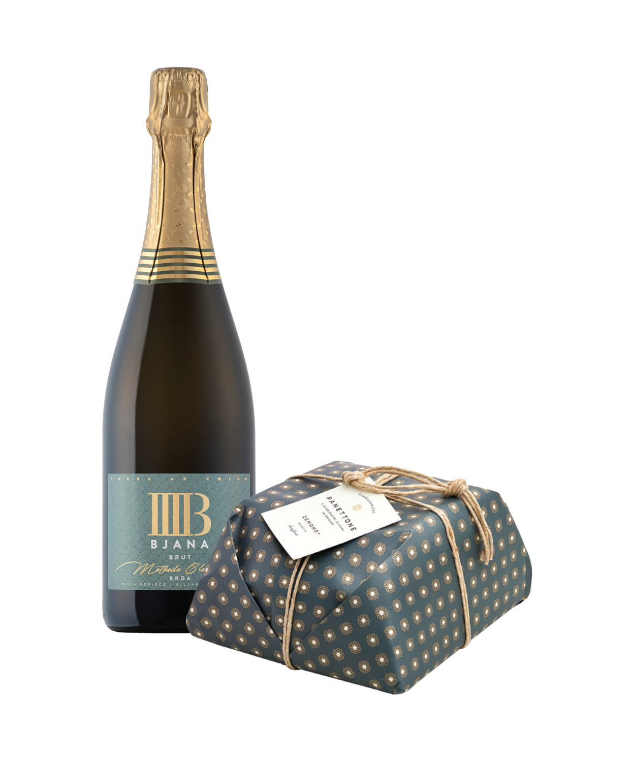 Praznični duo: Bjana Brut & Tomaž Kavčič panettone