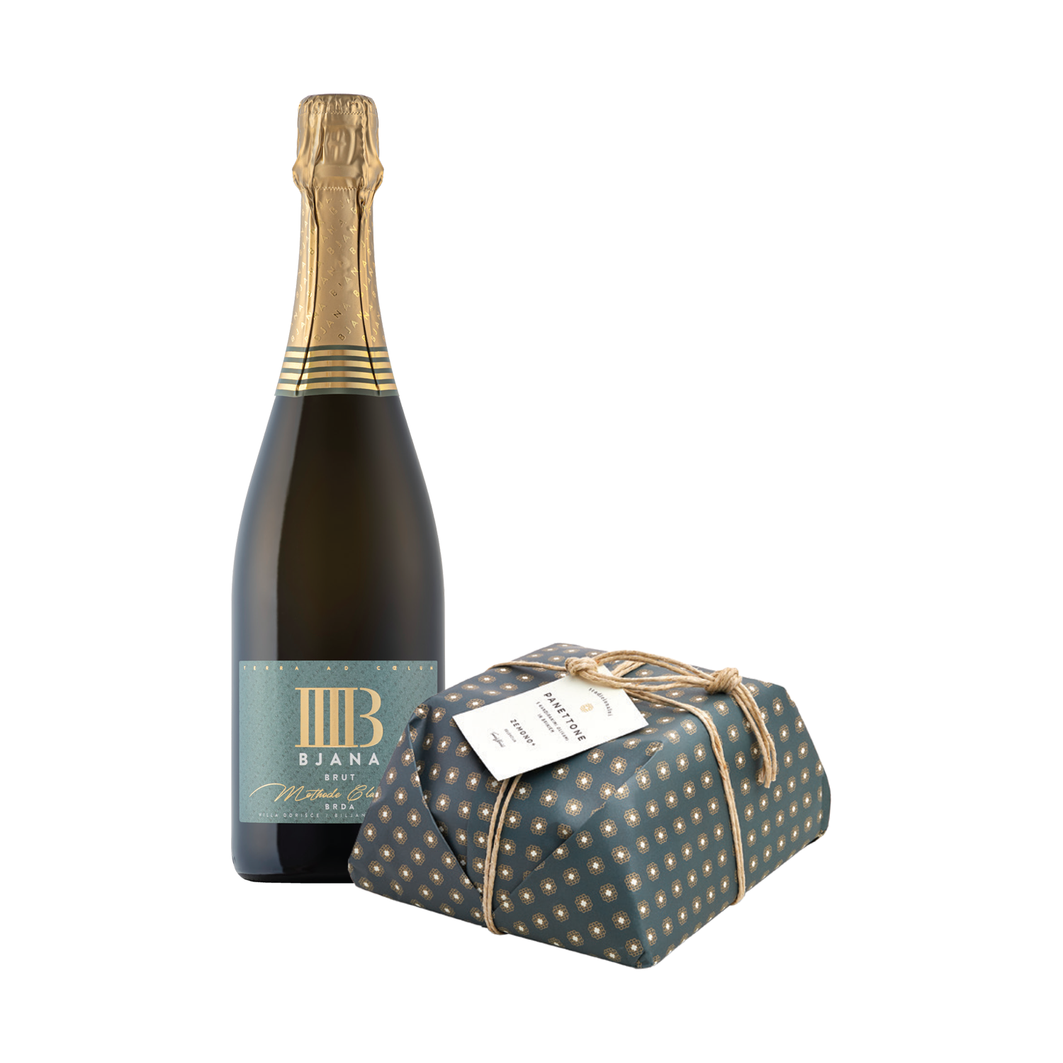 Praznični duo: Bjana Brut & Tomaž Kavčič panettone