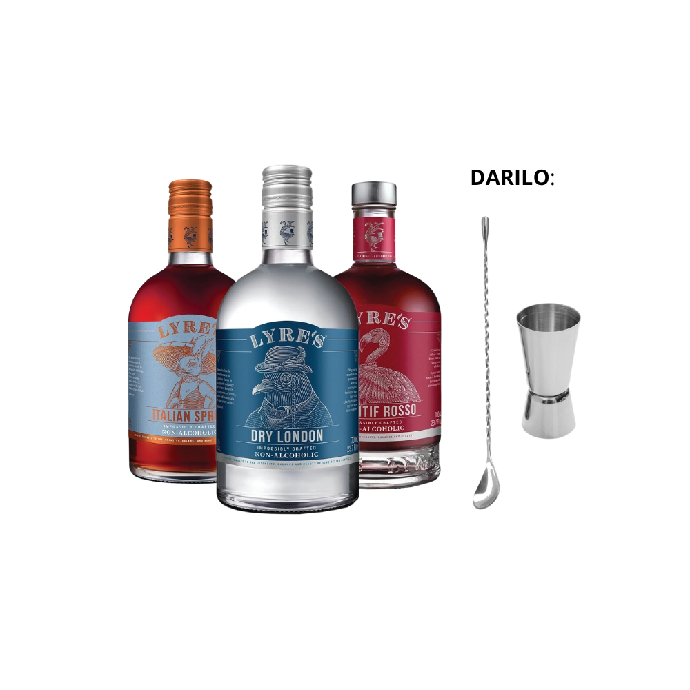 Lyre's Brezalkoholni Rosa Negroni + DARILO: Barska Žlica in Merica