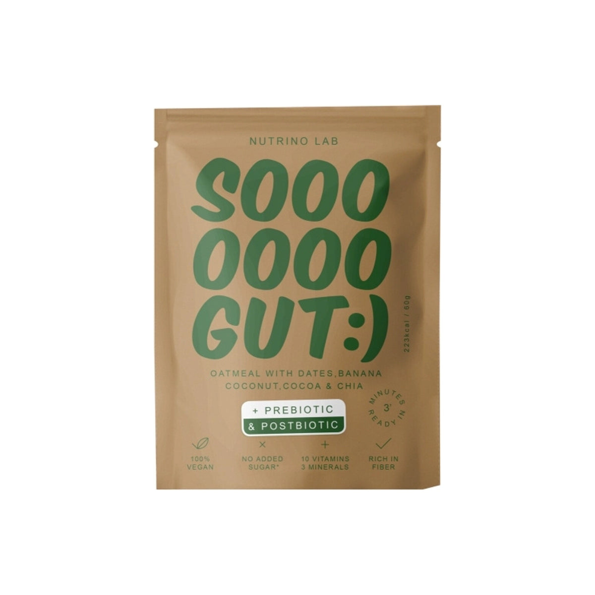 Nutrino Lab HG SUHE KAŠE BANANA, KOKOS, KAKAV, CHIA 60G