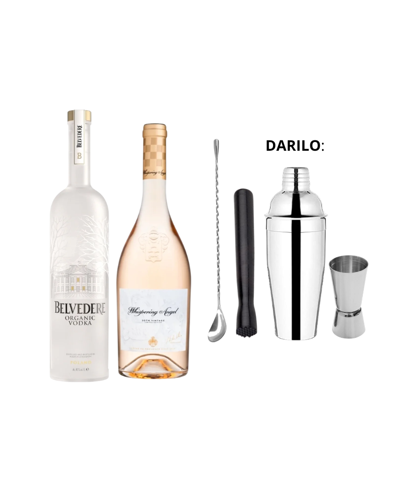 Sunset Rosé + DARILO: Shaker + Mudler + Merica