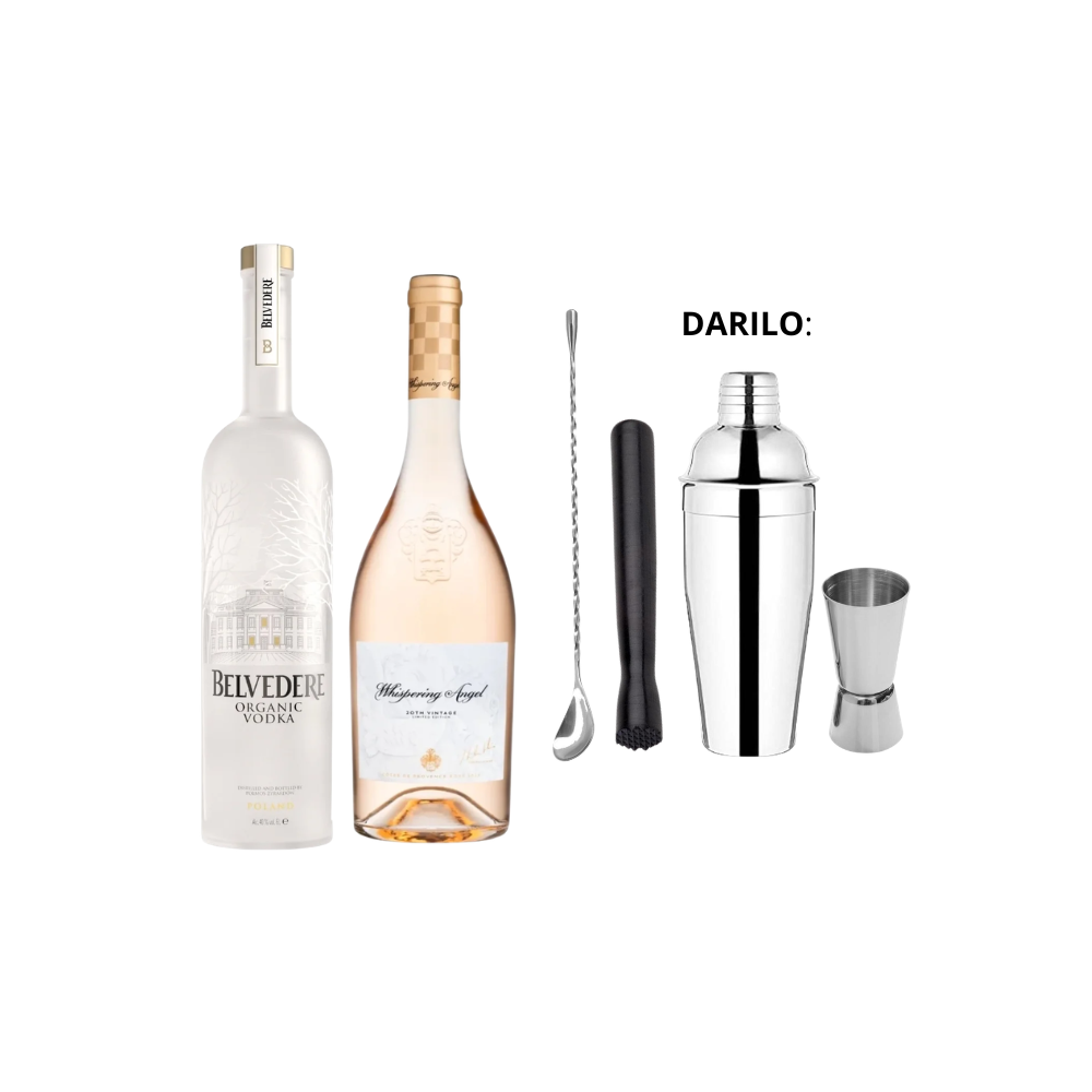 Sunset Rosé + DARILO: Shaker + Mudler + Merica