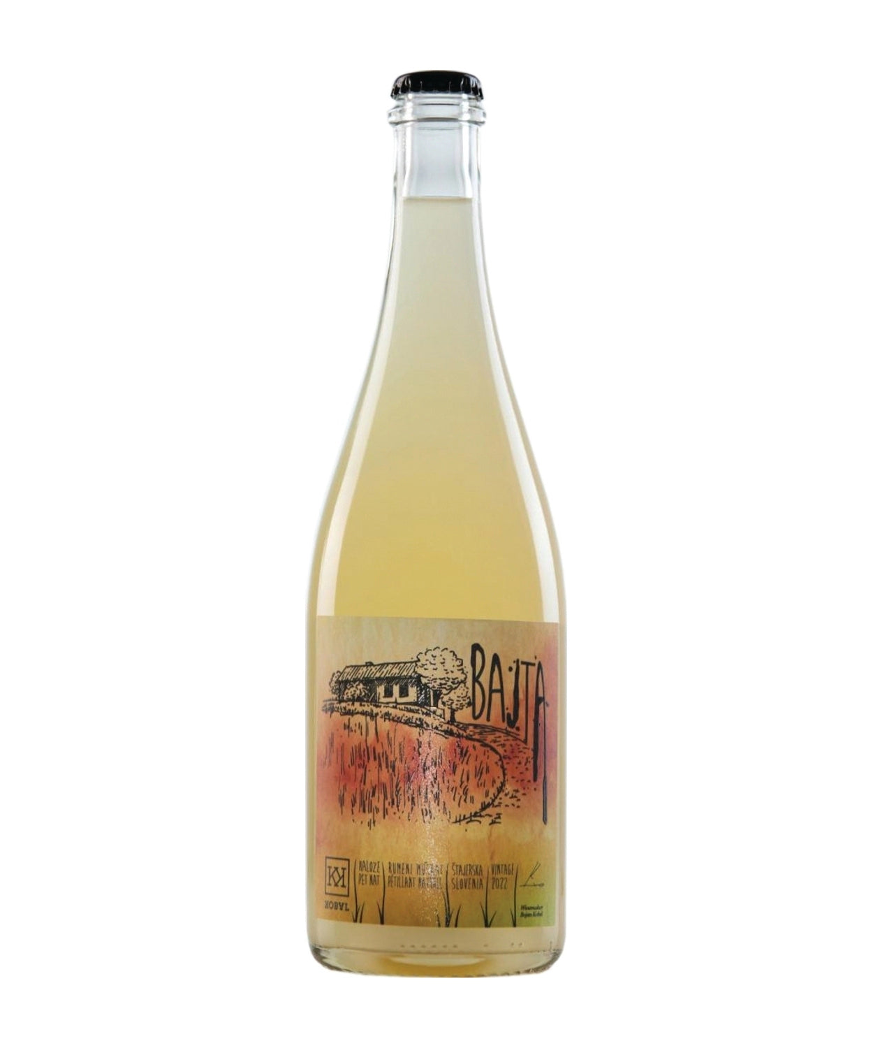 Kobal Bajta Pet nat Chardonnay/Laški rizling / 0,75 L