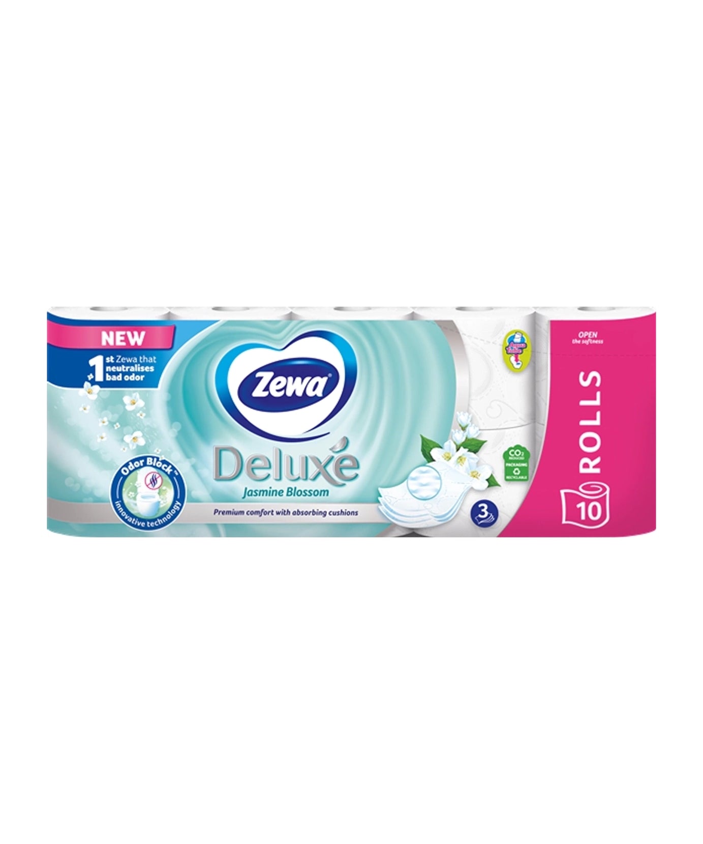 Zewa  Deluxe Toaletni Papir vonj Jasmina / 10 rolic