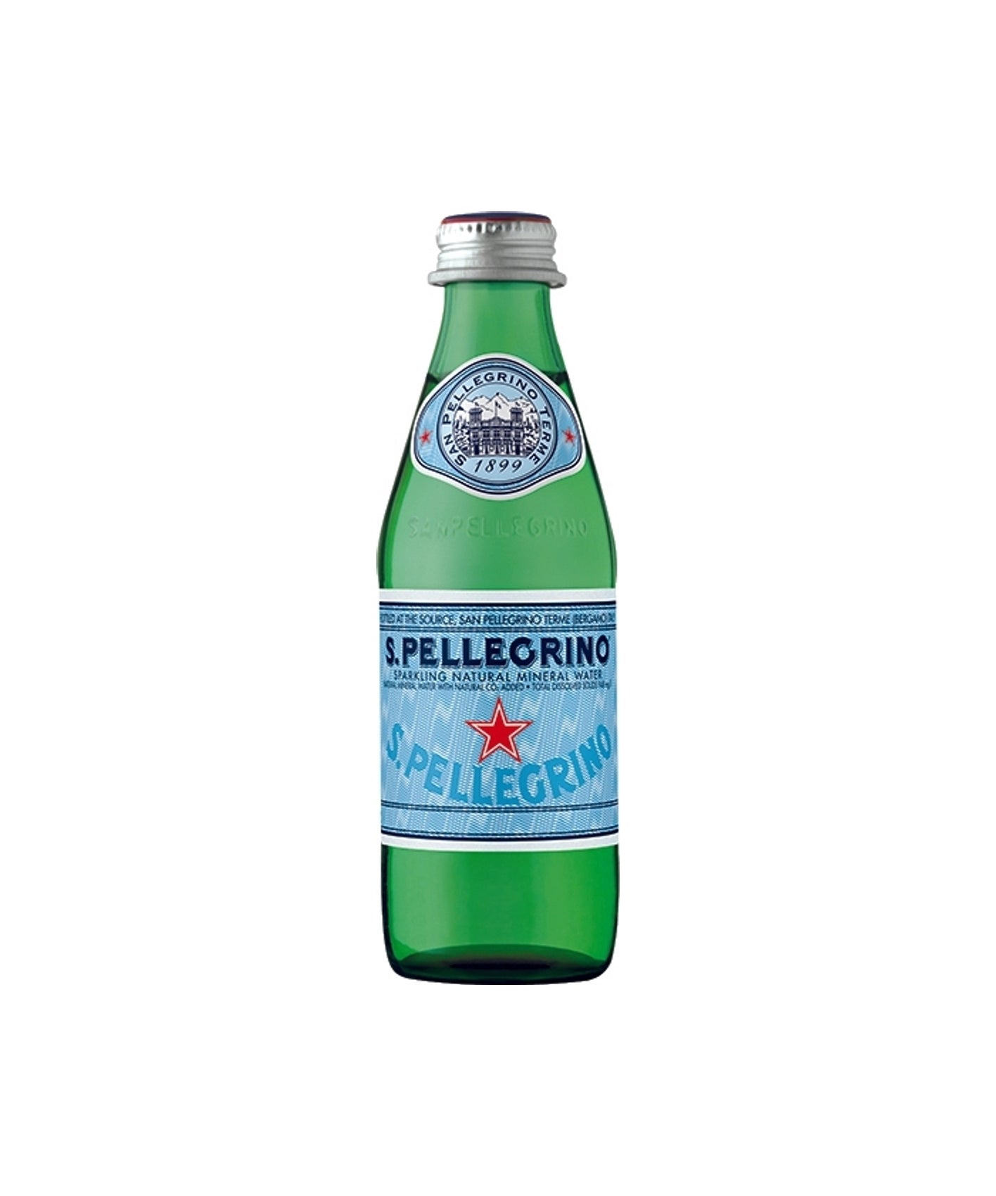 San Pellegrino Gazirana Mineralna Voda 0,25 L Steklo