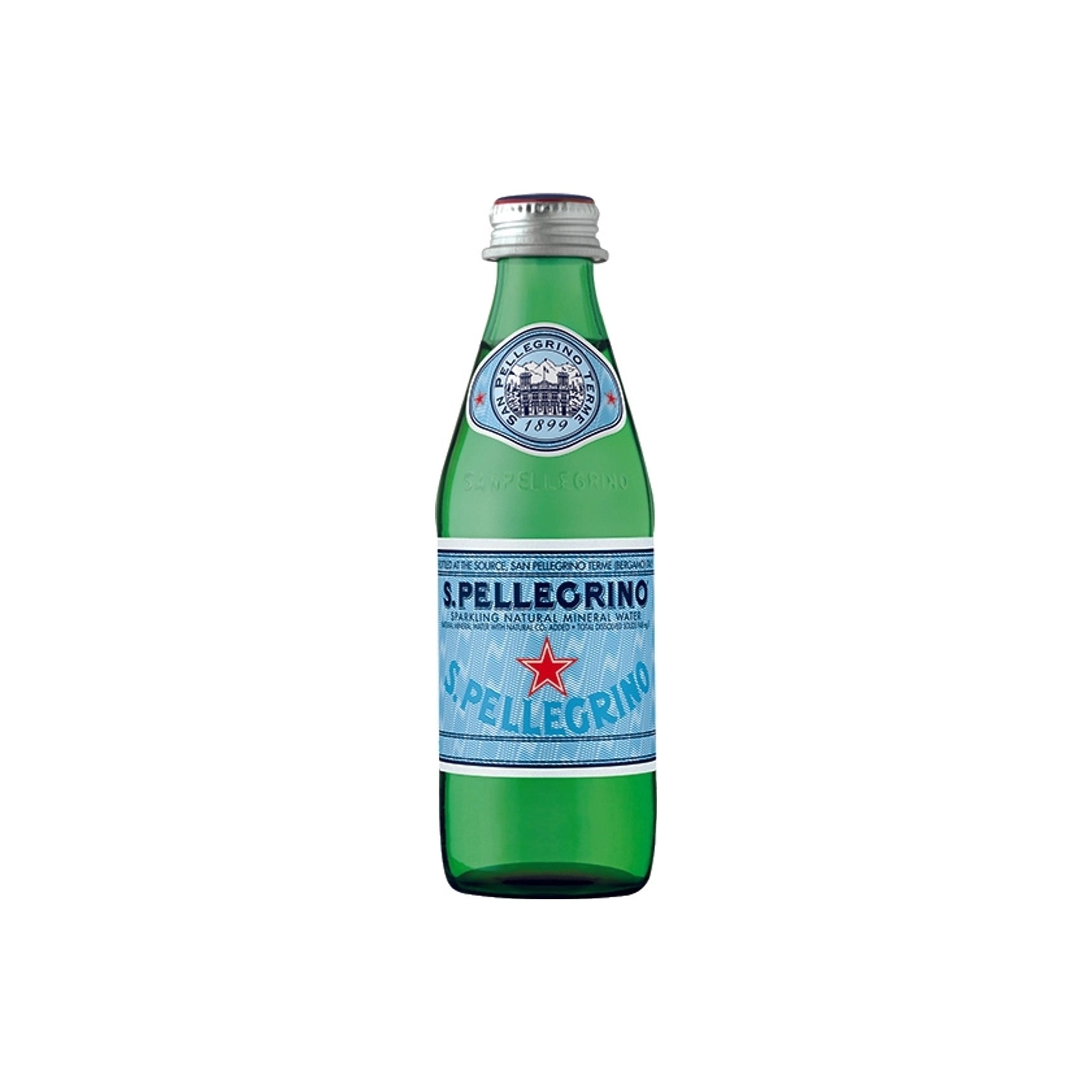 San Pellegrino Gazirana Mineralna Voda 0,25 L Steklo