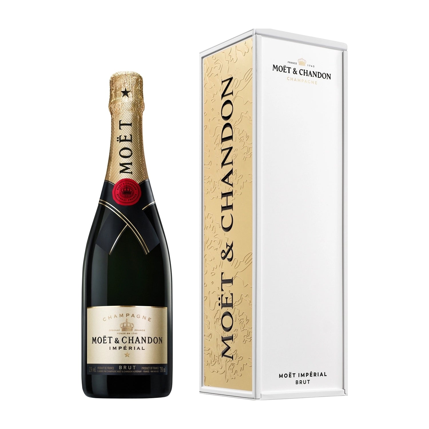 Moët & Chandon Impérial / 0,75 L / Blank Metal
