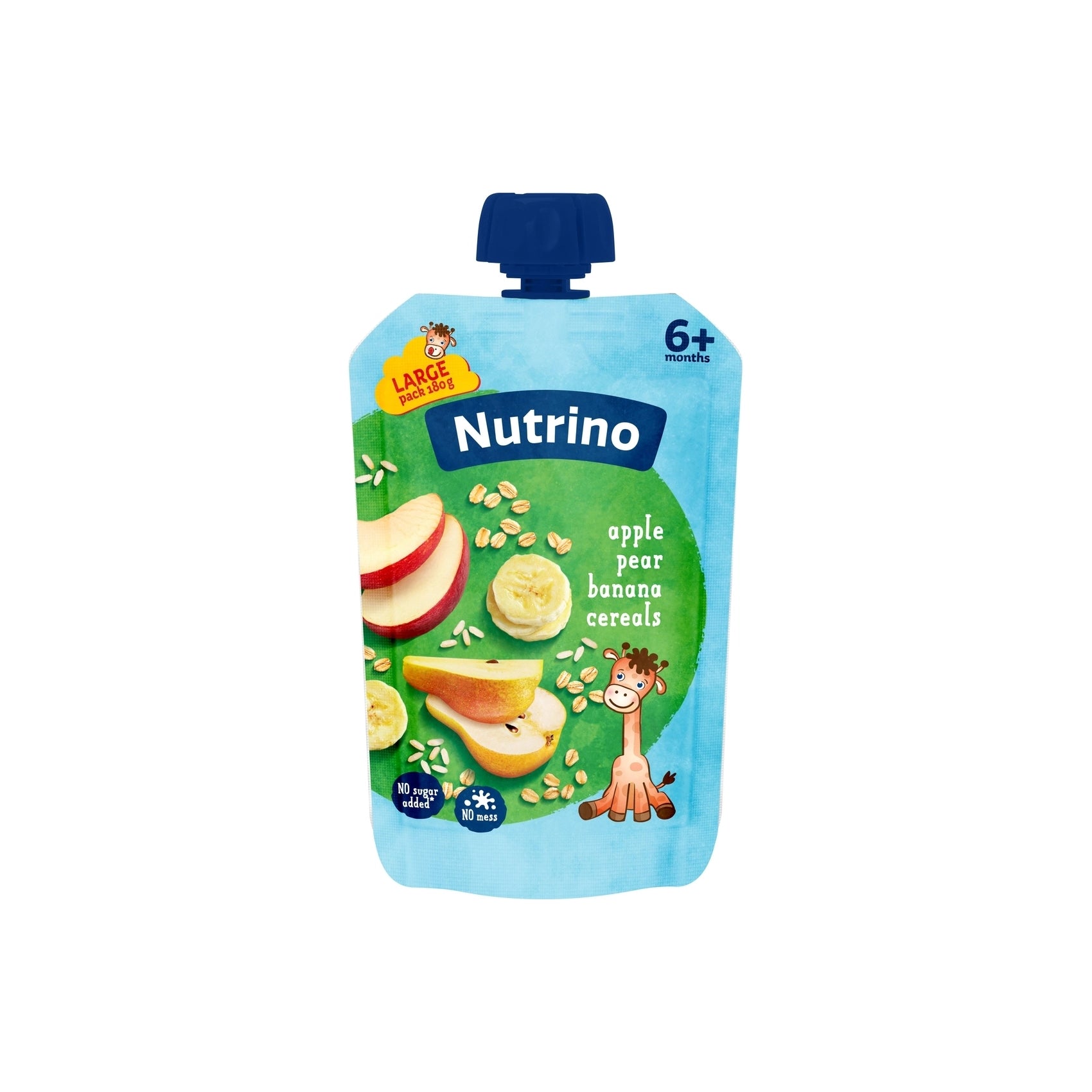 Nutrino Lab Baby  Jabolko, Breskev in Banana z Žiti 180 g