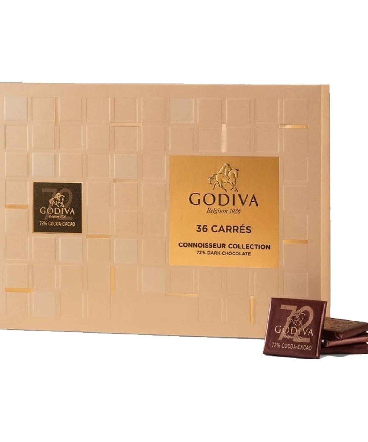 Godiva Carrés 72% Dark Chocolate / 180 g