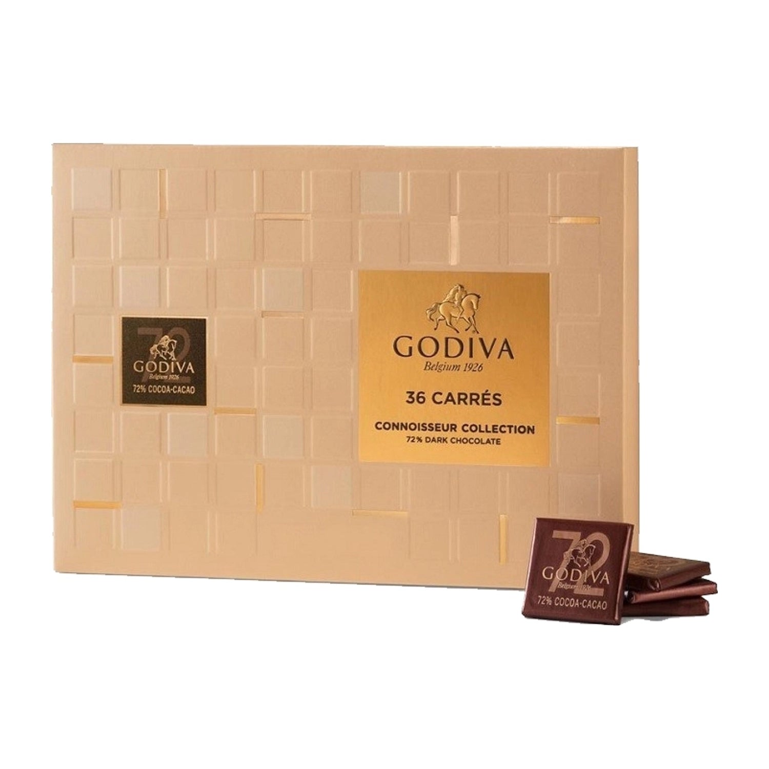 Godiva Carrés 72% Dark Chocolate / 180 g