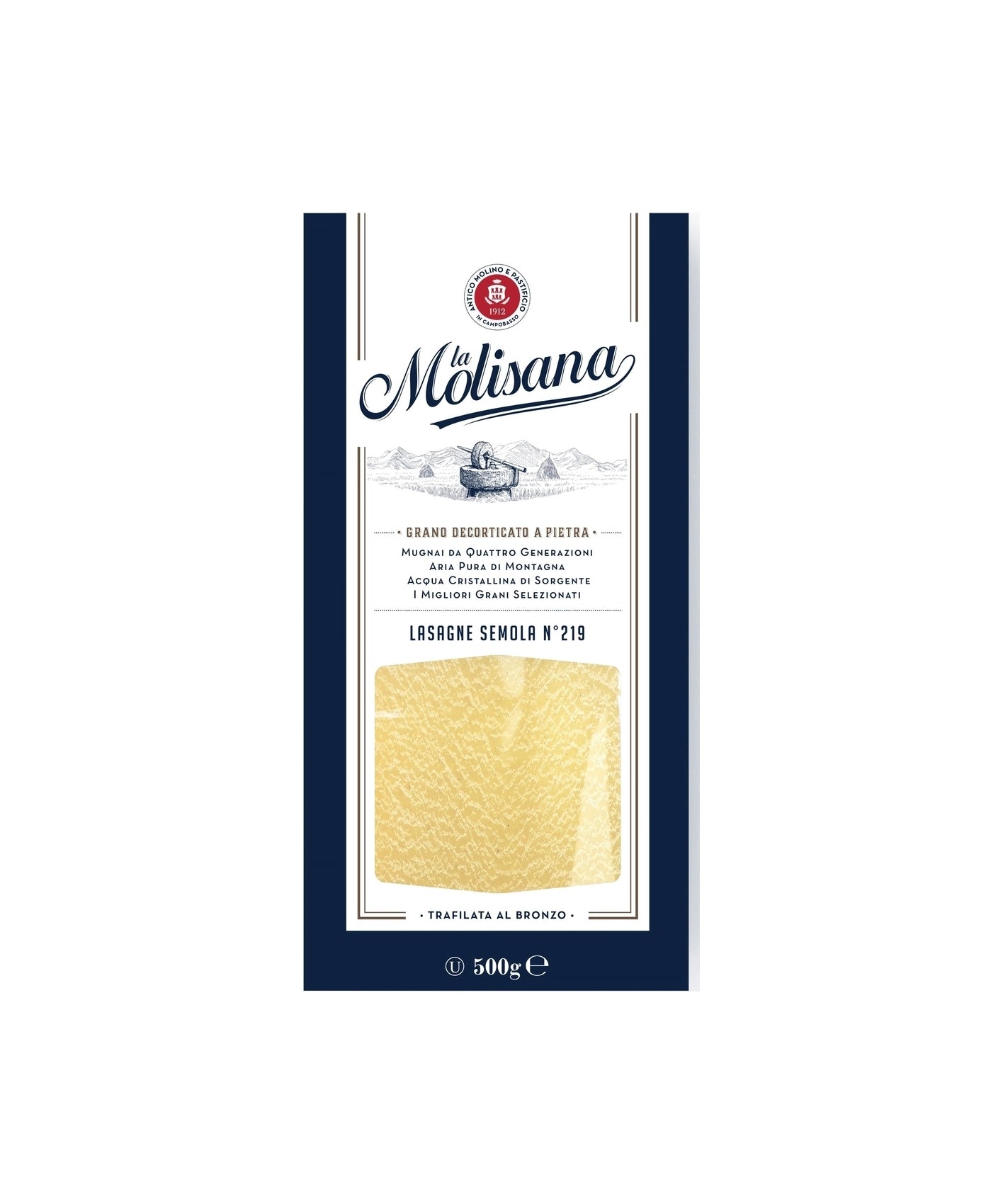 La Molisana Testenine za lazanjo 500g