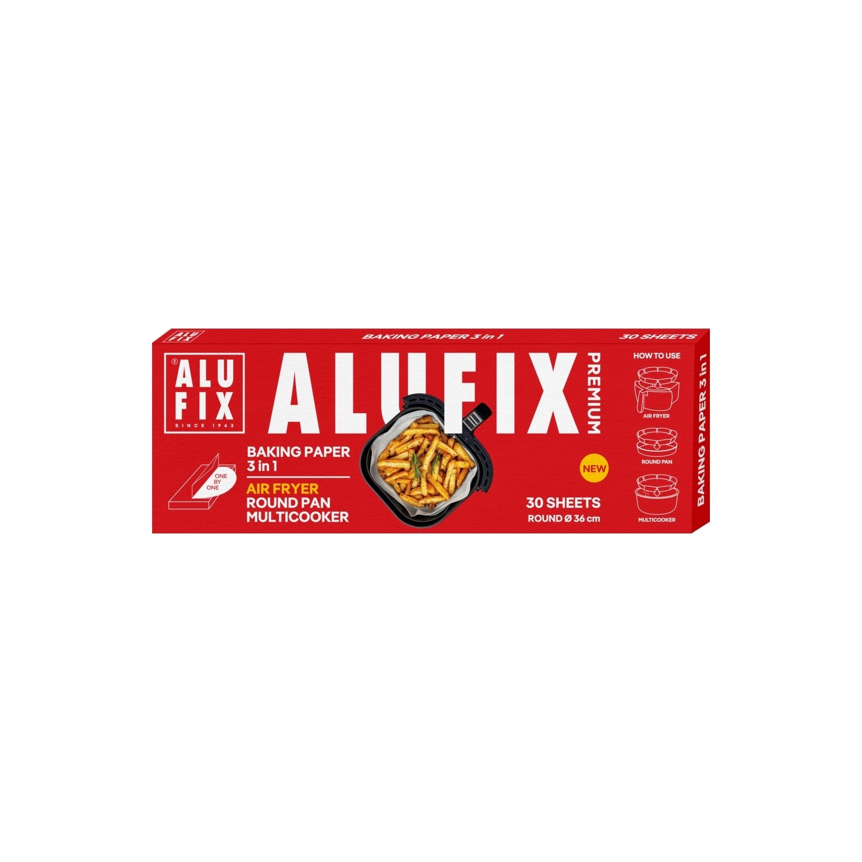 Alufix Papir za peko 3v1 30/1  AIRFRYER