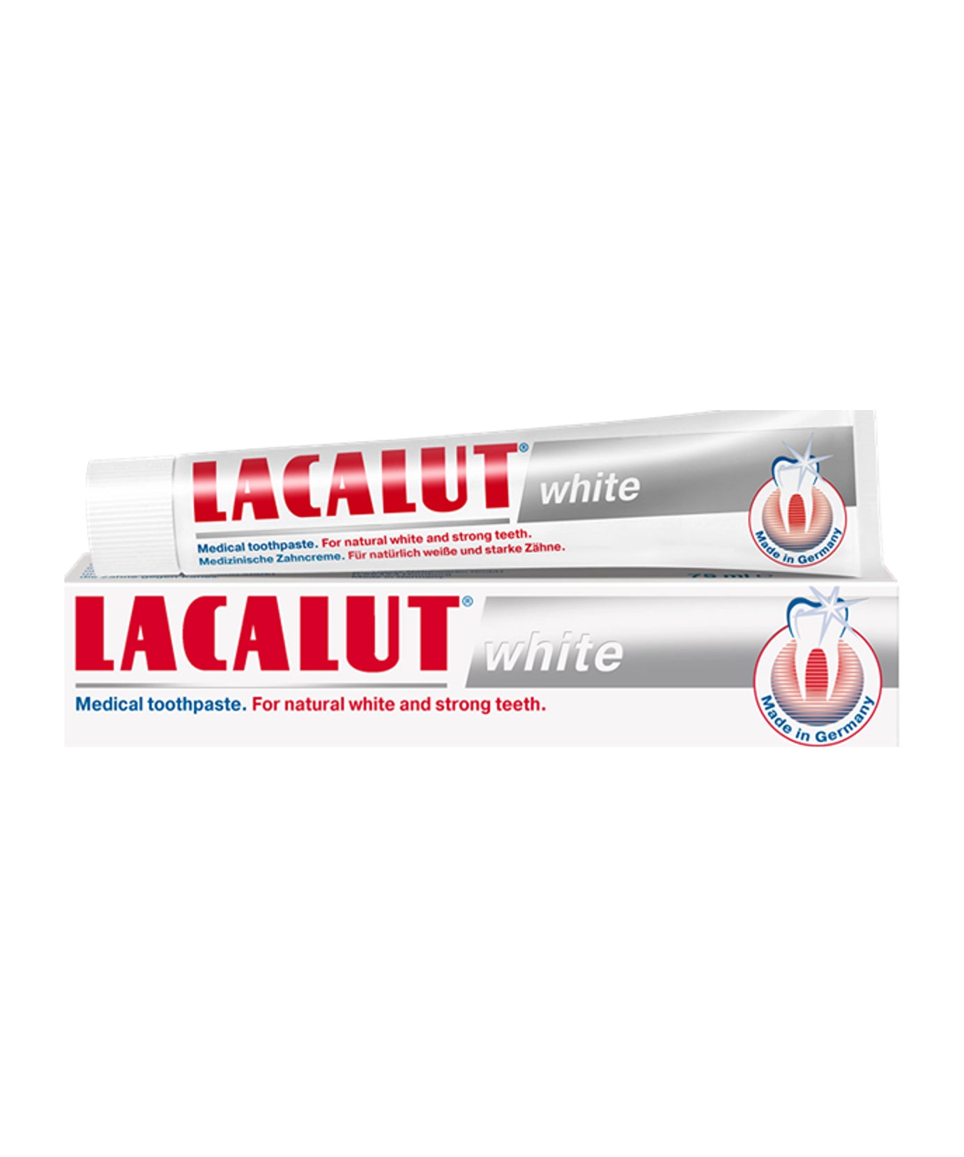 Lacalut  White Zobna Pasta / 75 ml