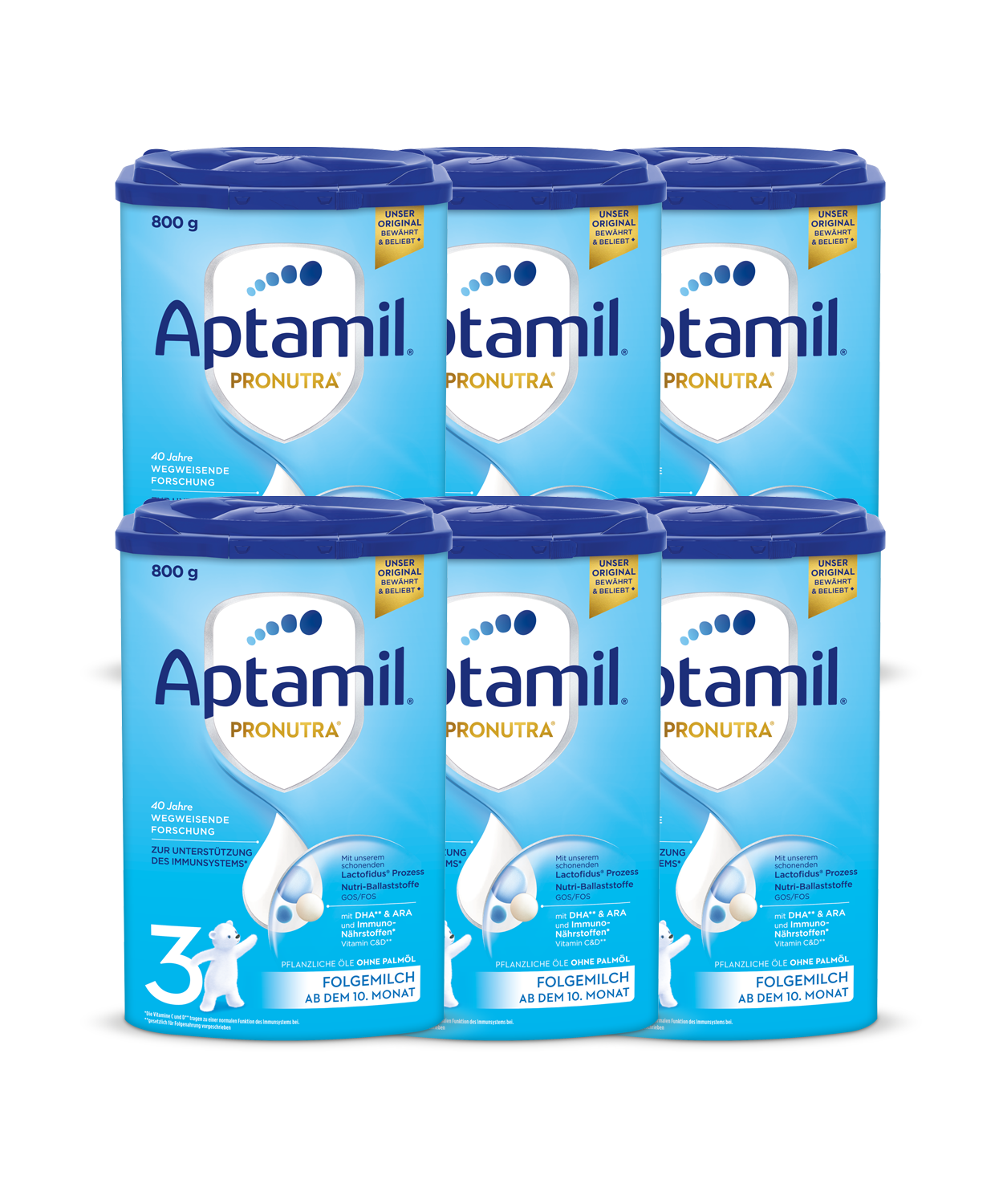 PAKET Aptamil 3 800 g 5+1 GRATIS