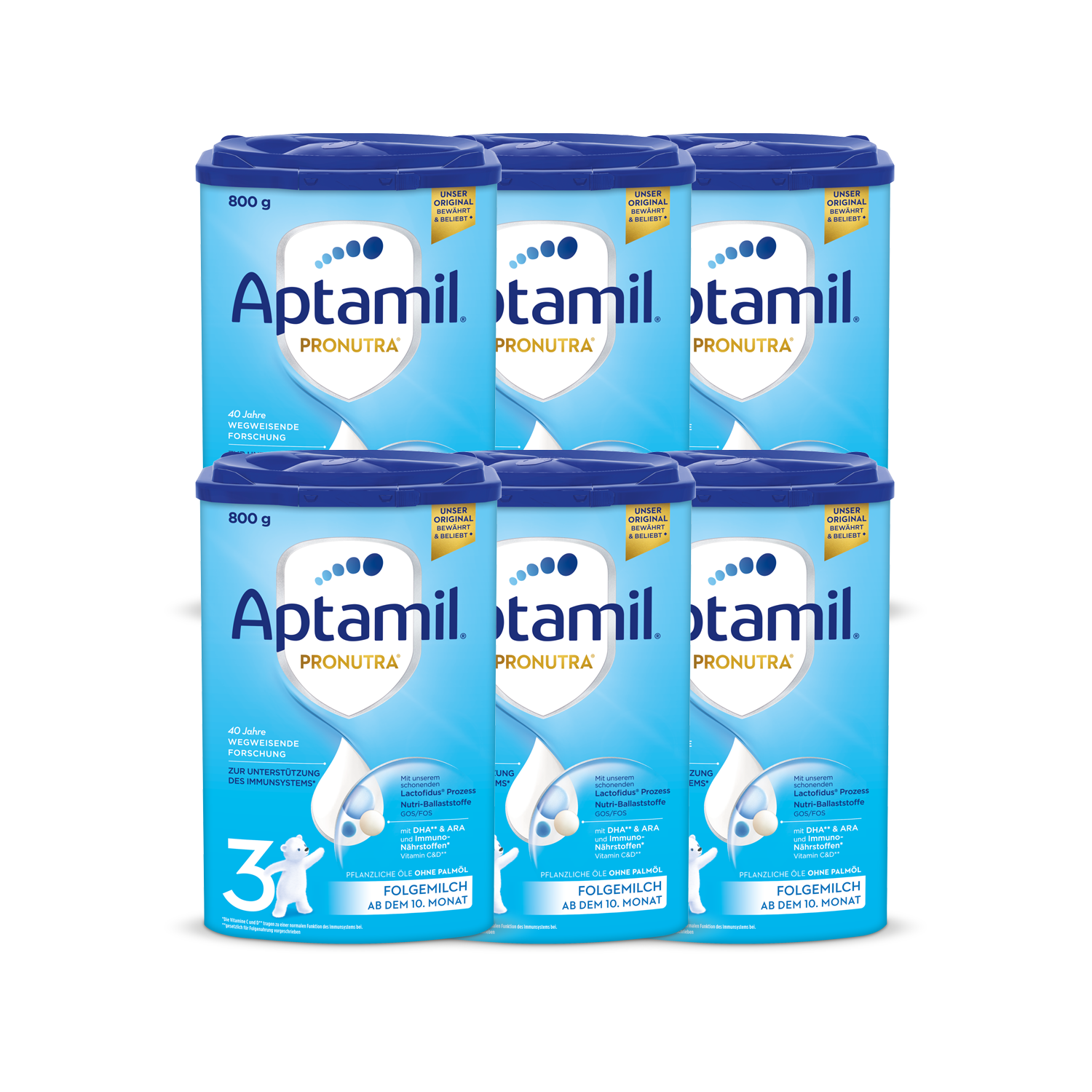 PAKET Aptamil 3 800 g 5+1 GRATIS