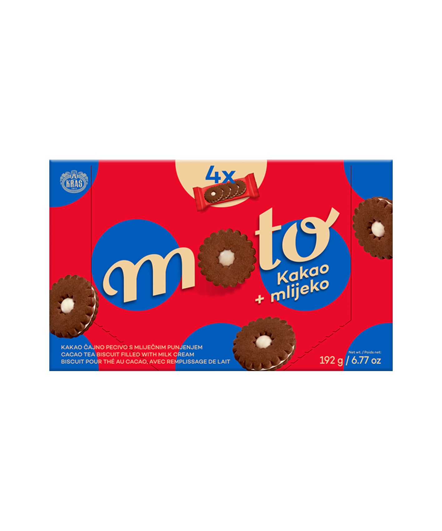 Kraš  Moto Mleko 192 g