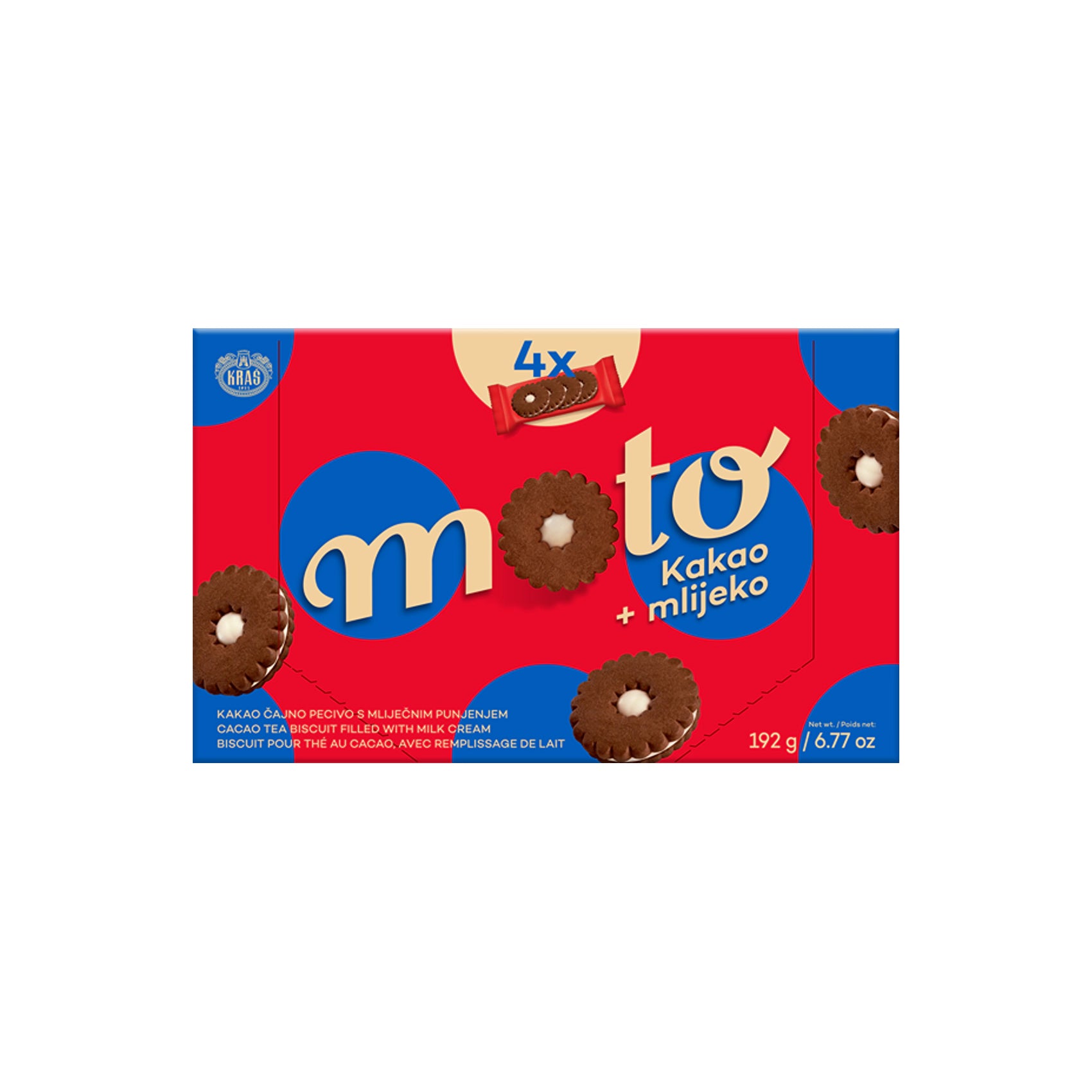 Kraš  Moto Mleko 192 g