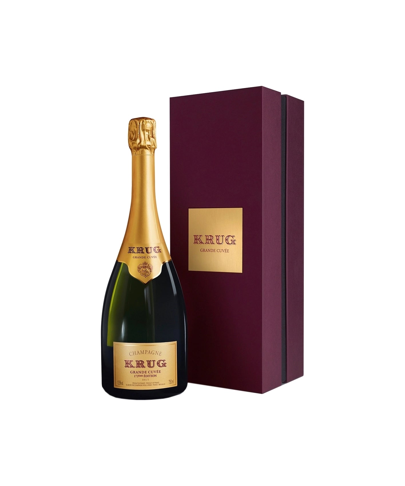 Krug Grande Cuvée 172ème Edicija 0,75 L V škatli