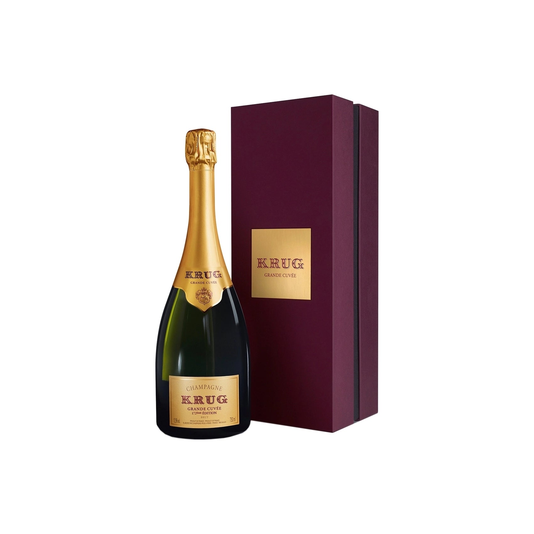 Krug Grande Cuvée 172ème Edicija 0,75 L V škatli