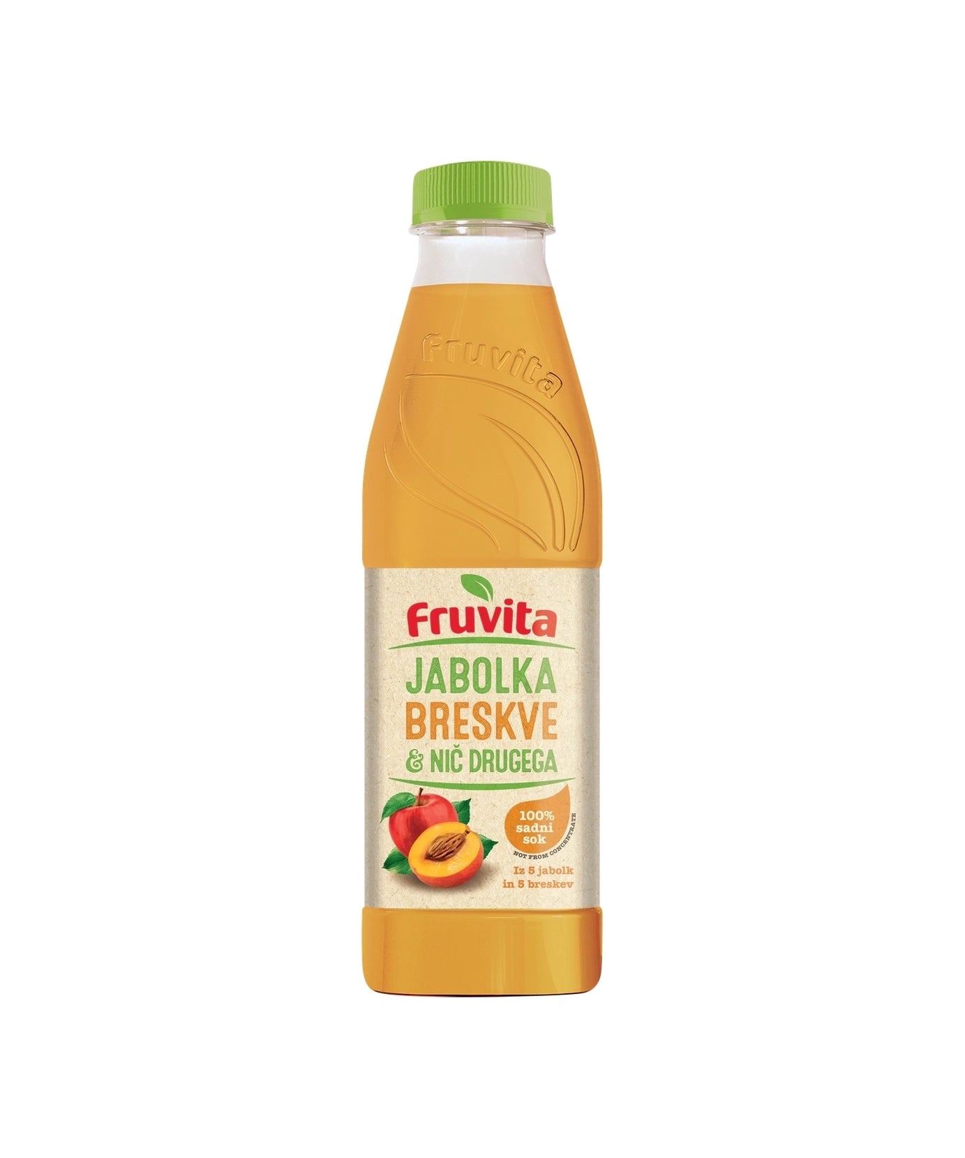 Fruvita  100% Sok Breskev in Jabolko  / 0,75 L