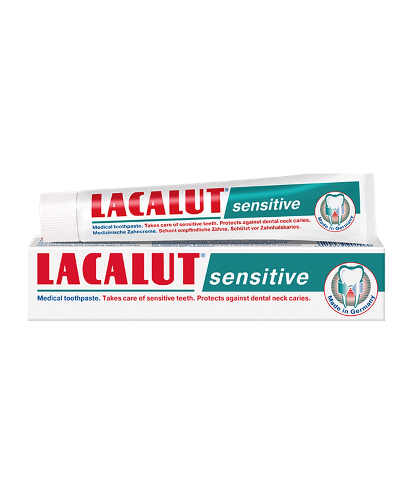 Lacalut  Sensitive Zobna Pasta / 75 ml
