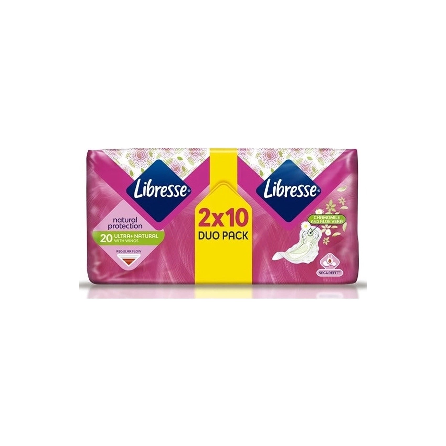 Libresse Dnevni vložki za Perilo s Krilci, Dodano Aloe vero in Kamilico 2x10 vložkov
