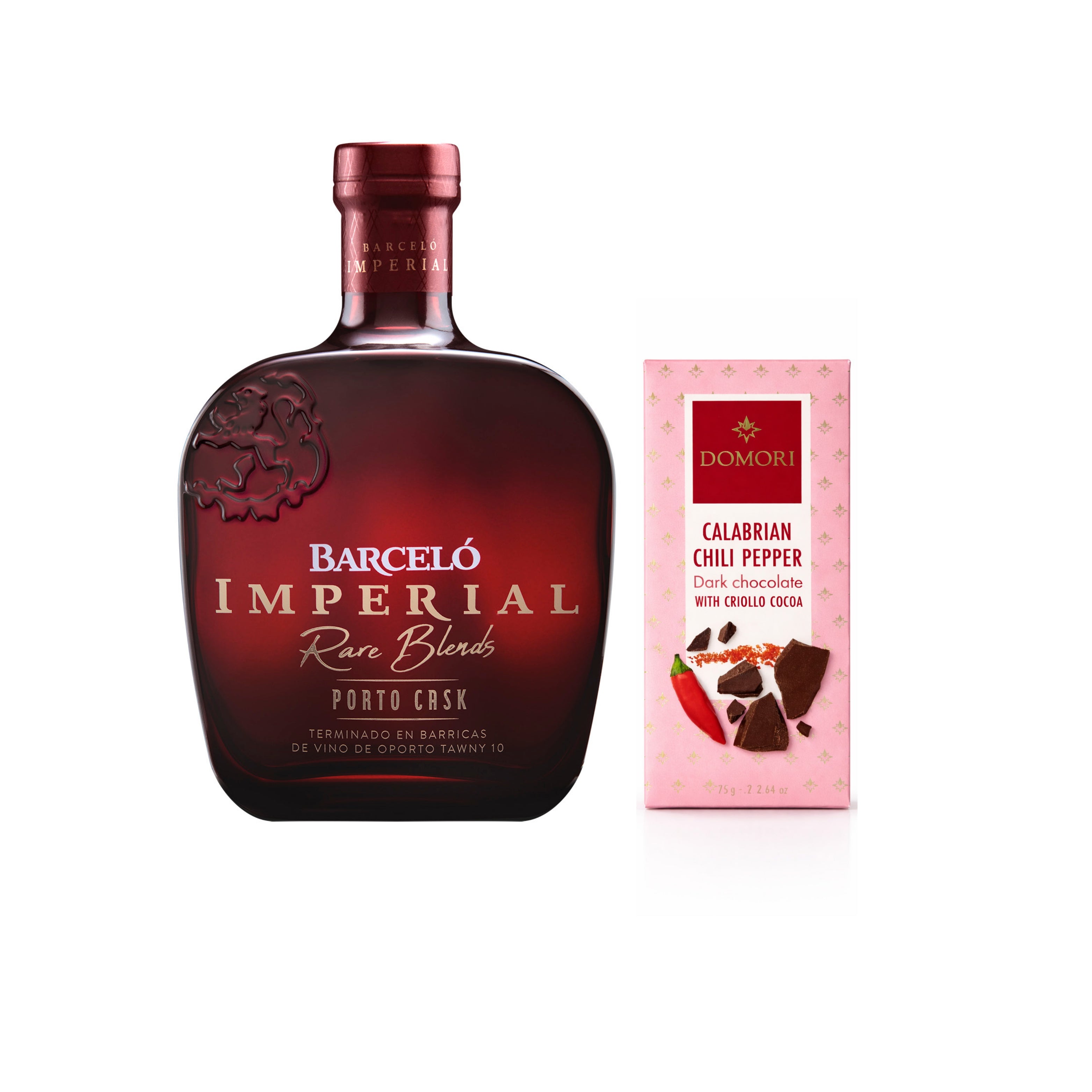 Ron Barceló Imperial Rare Blends Porto Cask & Domori Criollo Dark Chilli