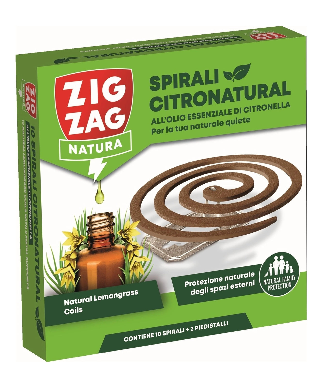 Deisa Ebano Zig-Zag Spirale Proti Komarjem / 10 kos