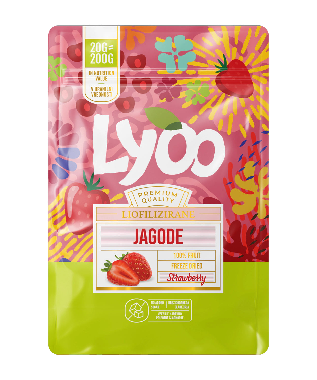 Lyoo  Liofilizirana Jagoda / 20 g