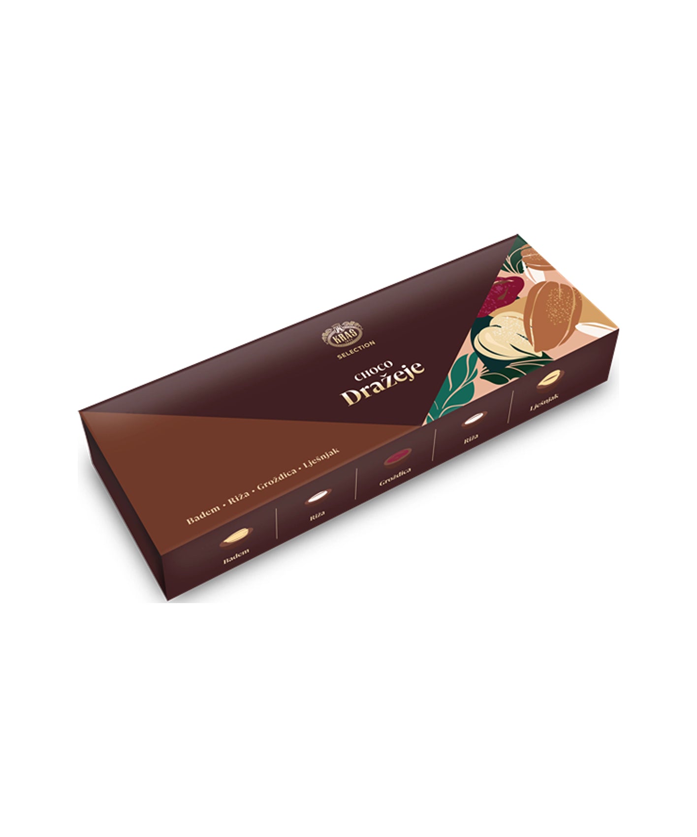 Kraš  Čokoladni Dražeji 350 g