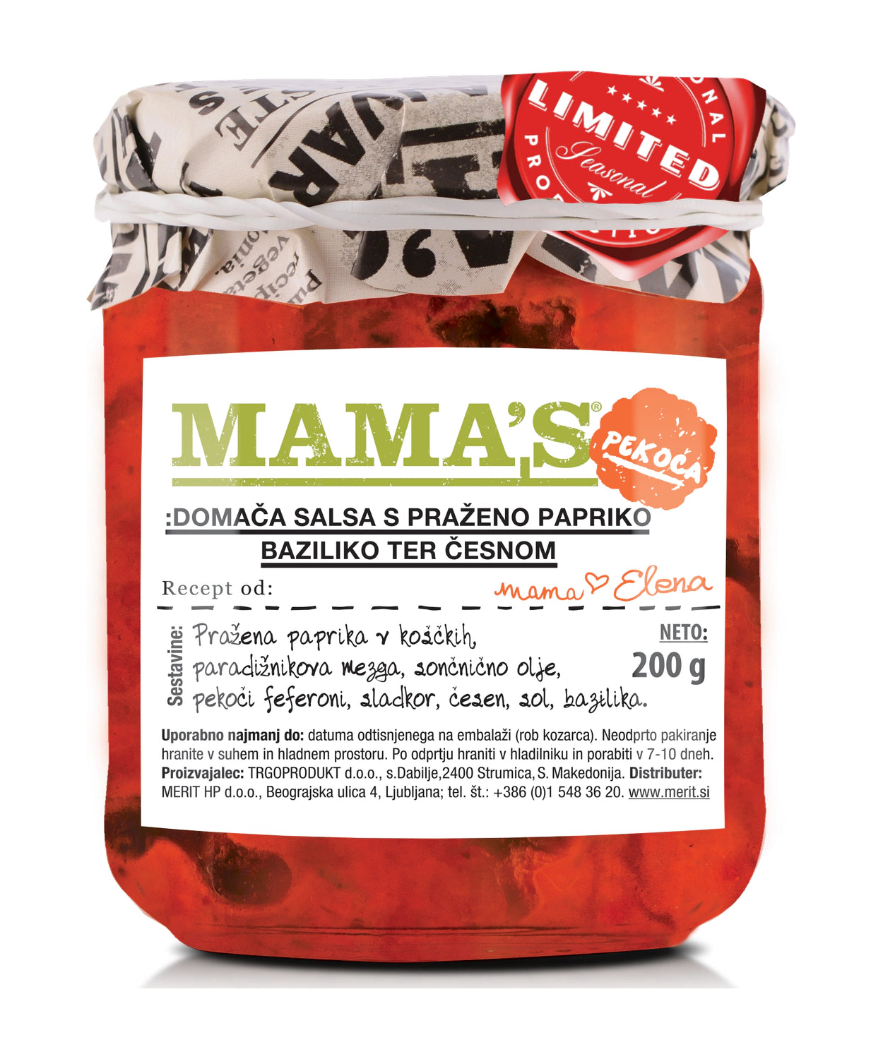 Mama's Salsa pekoča / 200 g