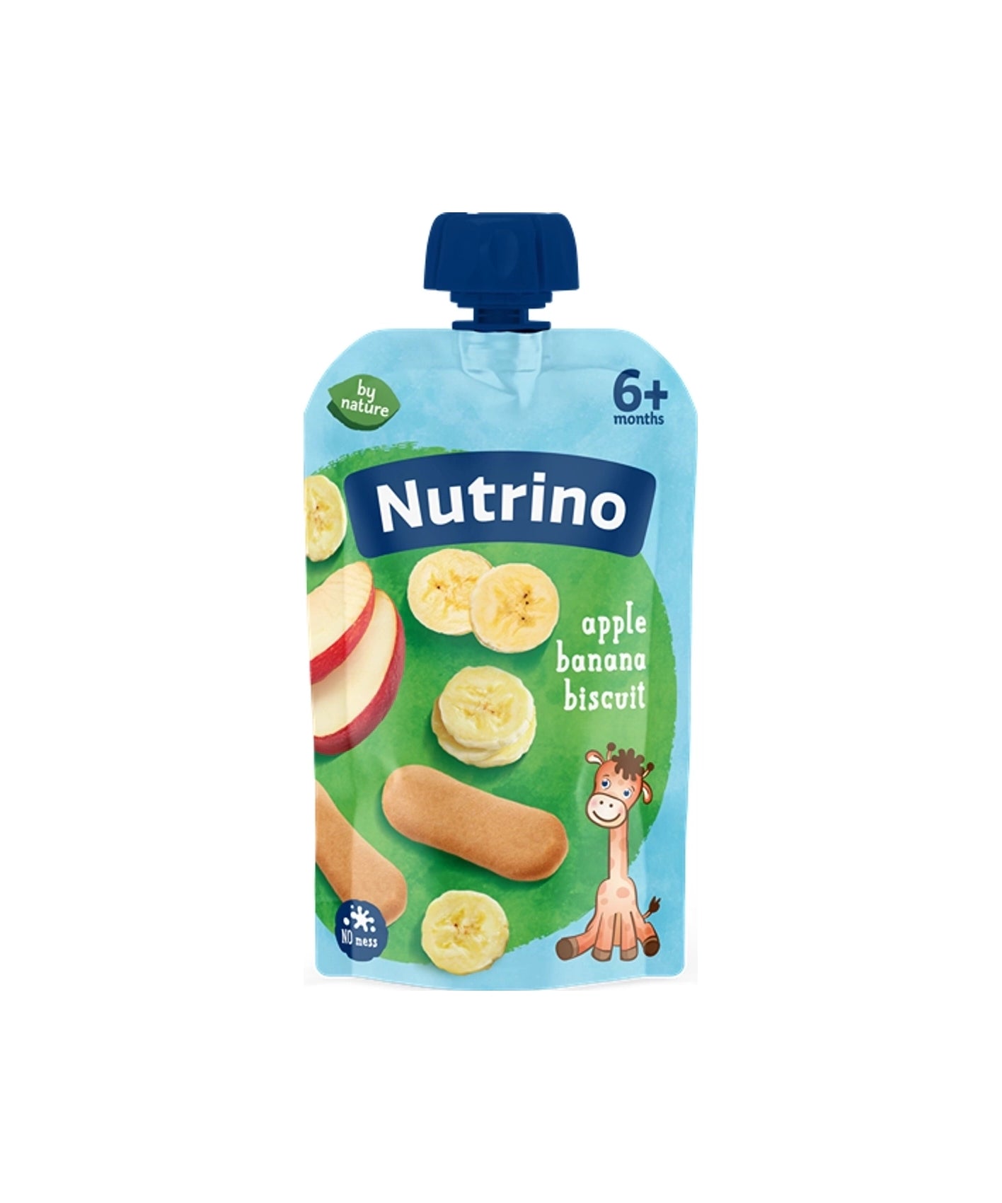 Nutrino Lab Baby  Jabolko, Banana in Keks 100 g