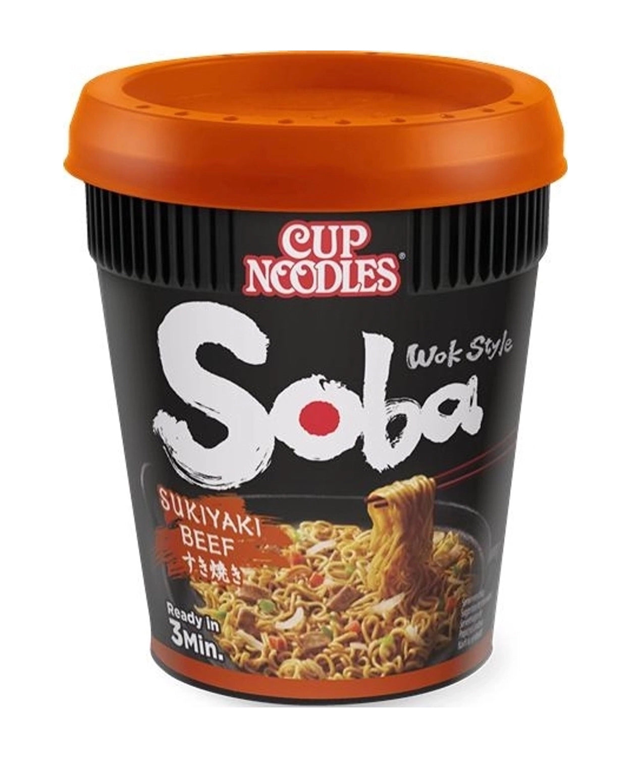 Nissin  Soba Sukiyaki Goveji Cup / 89 g