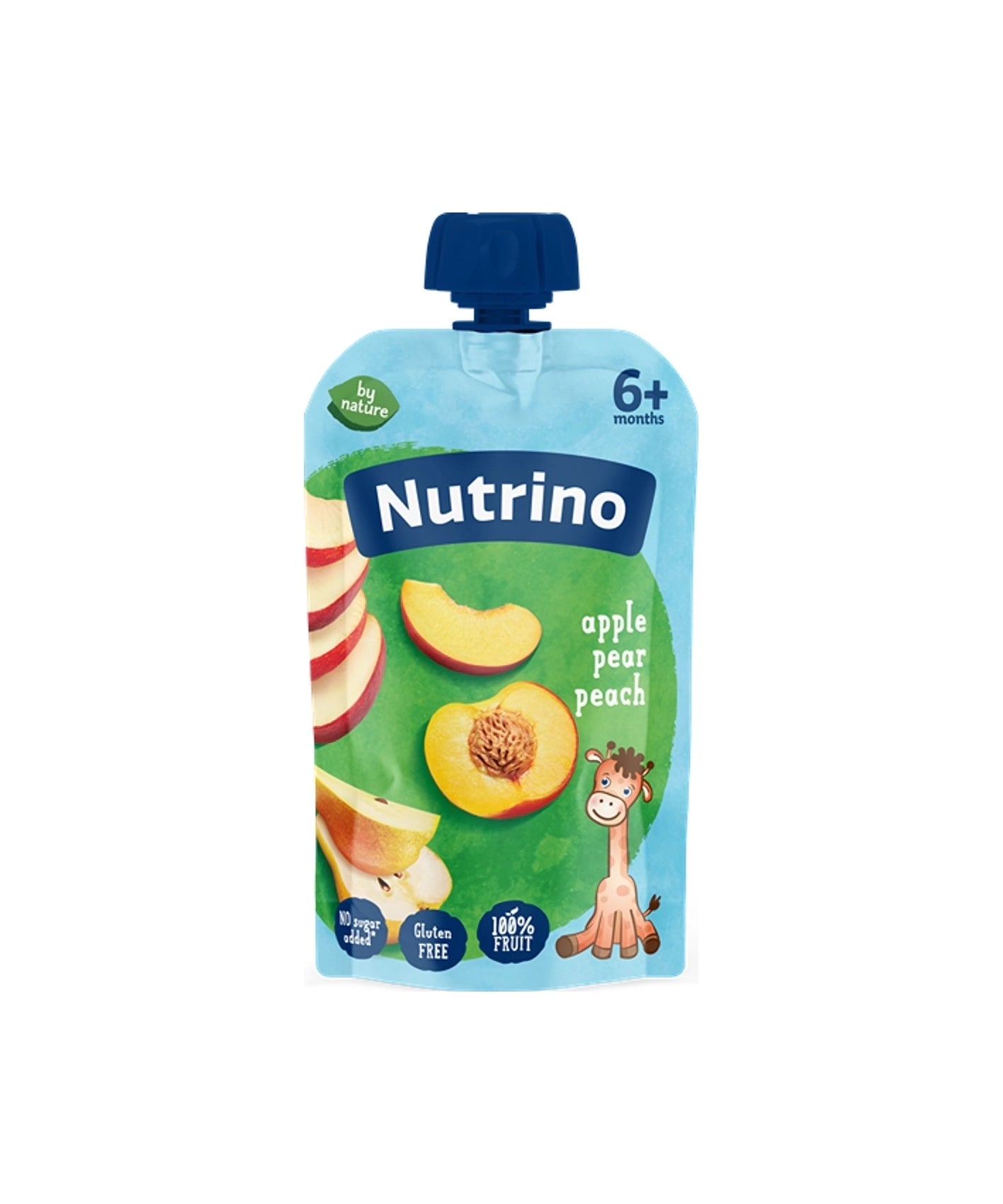 Nutrino Lab Baby  Jabolko, Hruška in Breskev 100 g