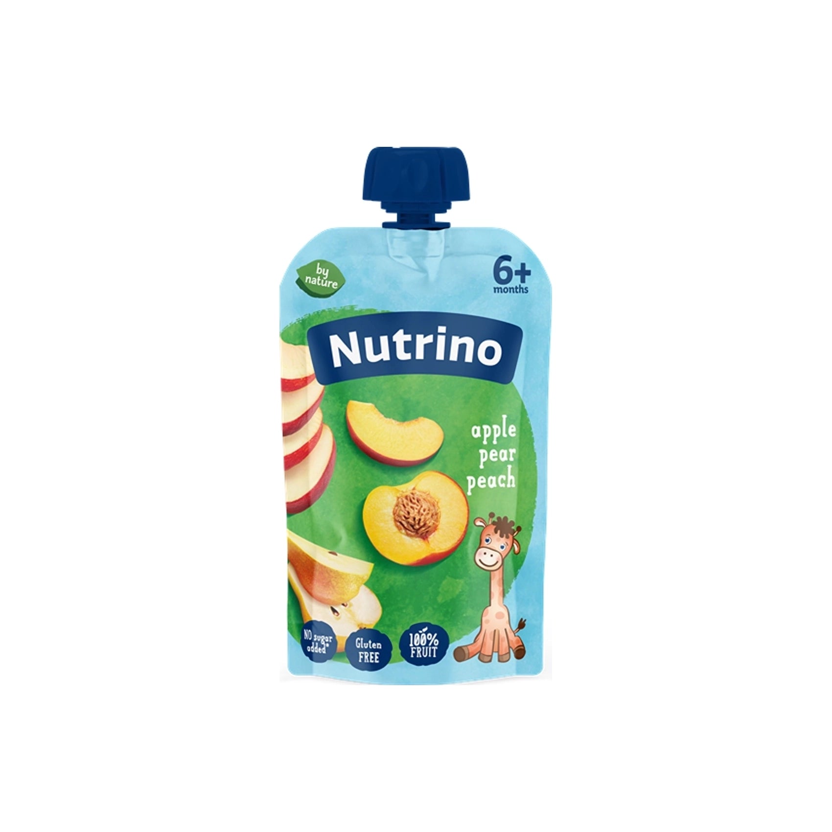Nutrino Lab Baby  Jabolko, Hruška in Breskev 100 g