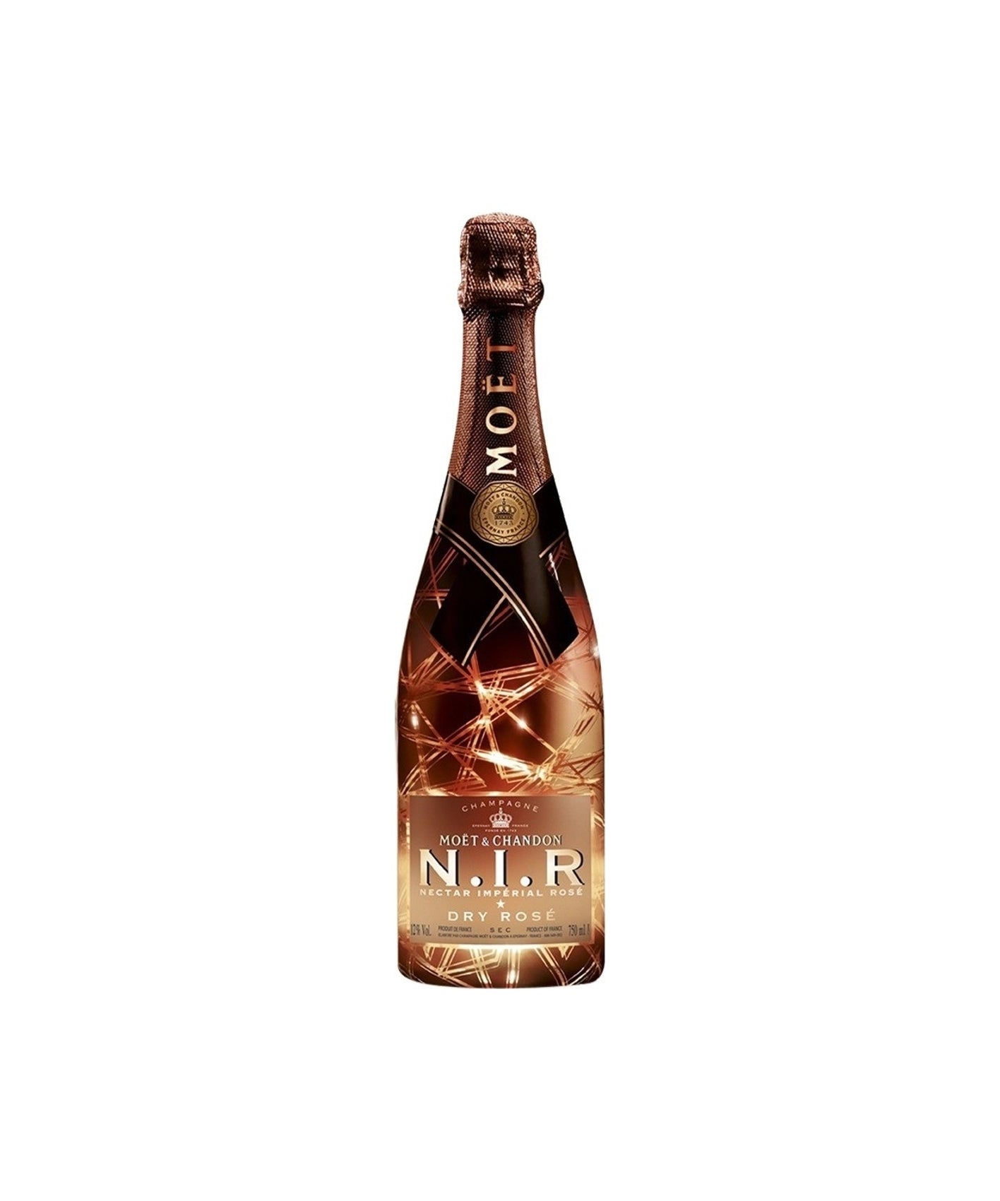 Moët & Chandon Nectar Impérial Rosé Dry 0,75 L Brez škatle