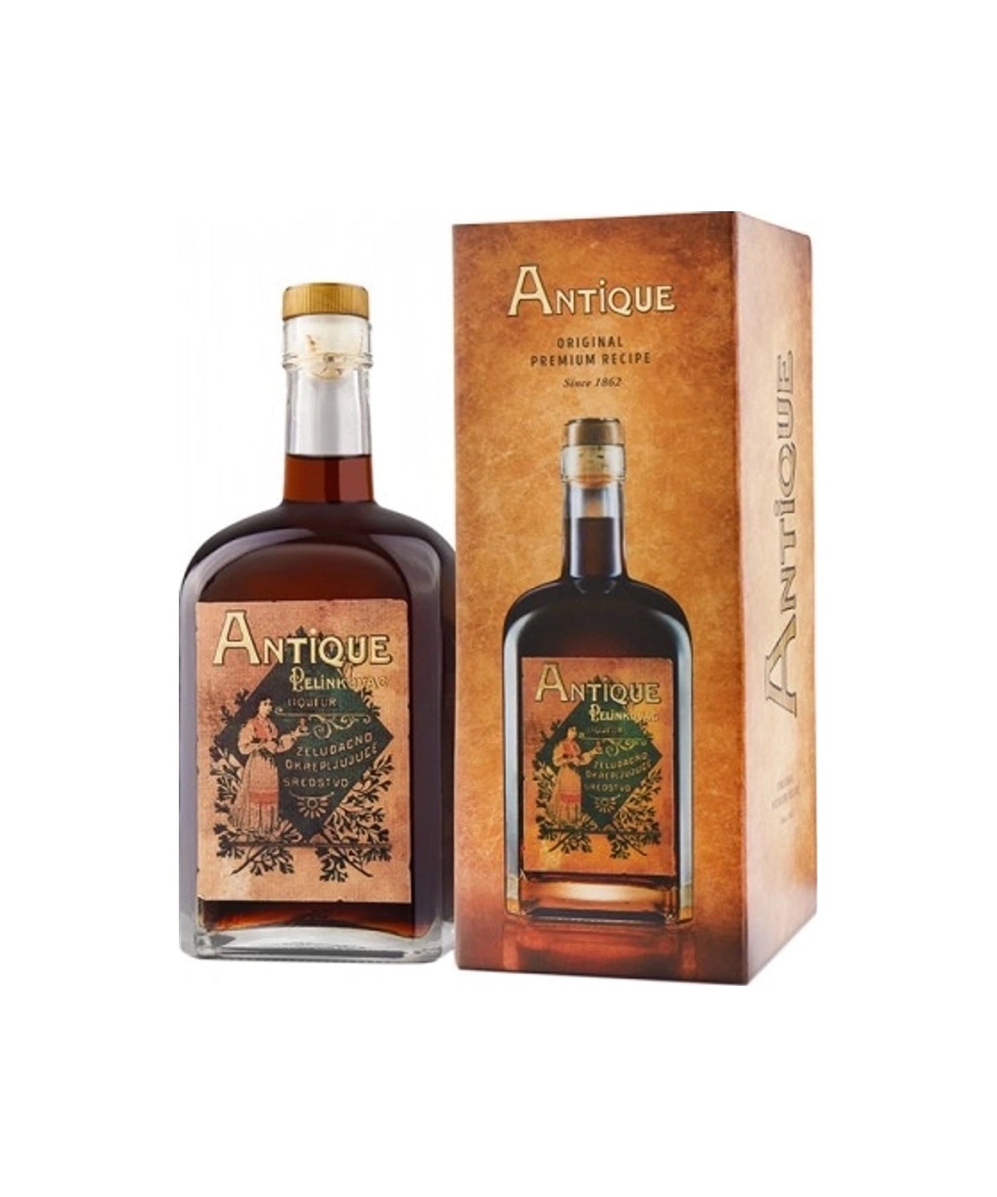 Badel Antique Pelinkovac 0,7 L Darilno pakiranje