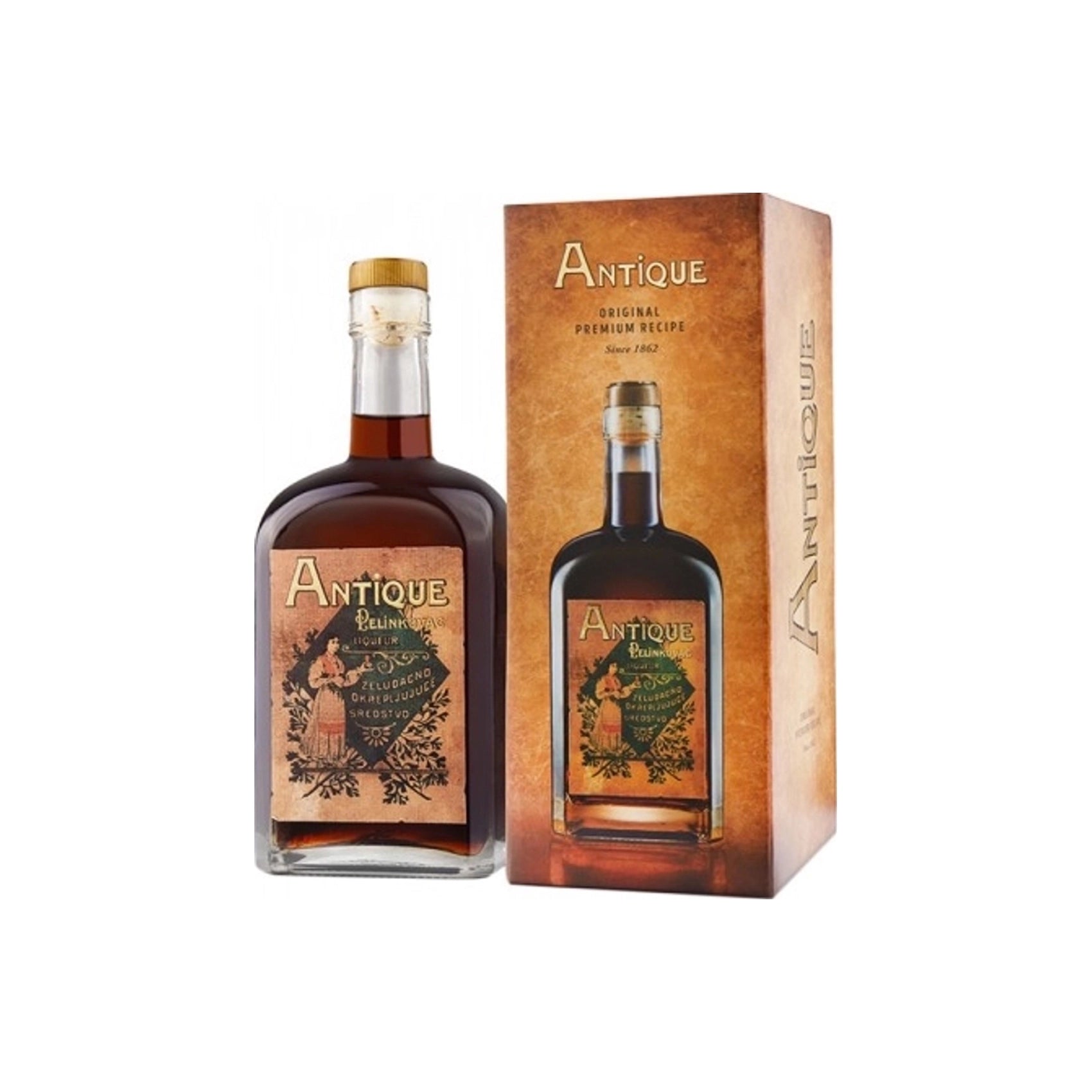 Badel Antique Pelinkovac 0,7 L Darilno pakiranje